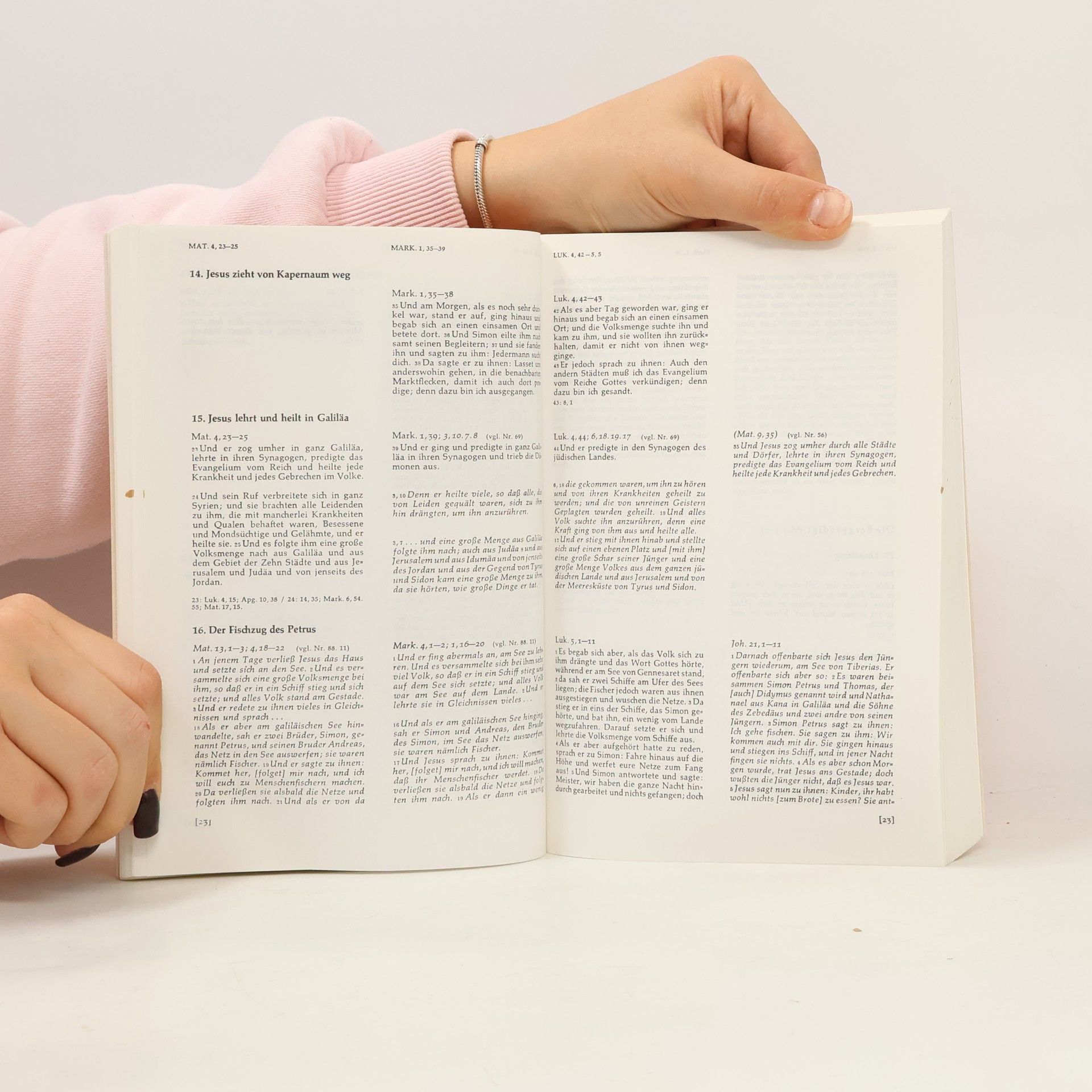 Carl Heinz Peisker Zürcher Evangelien-Synopse