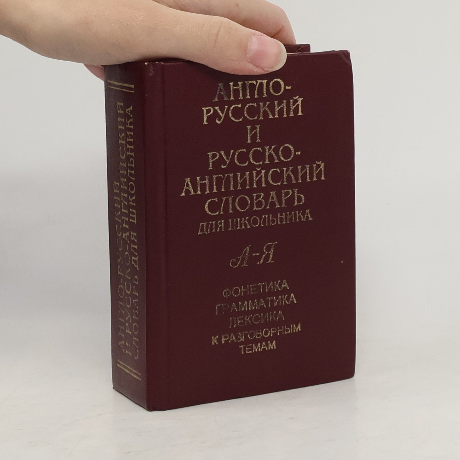 Англо-русский и русско-английский словарь для школьника