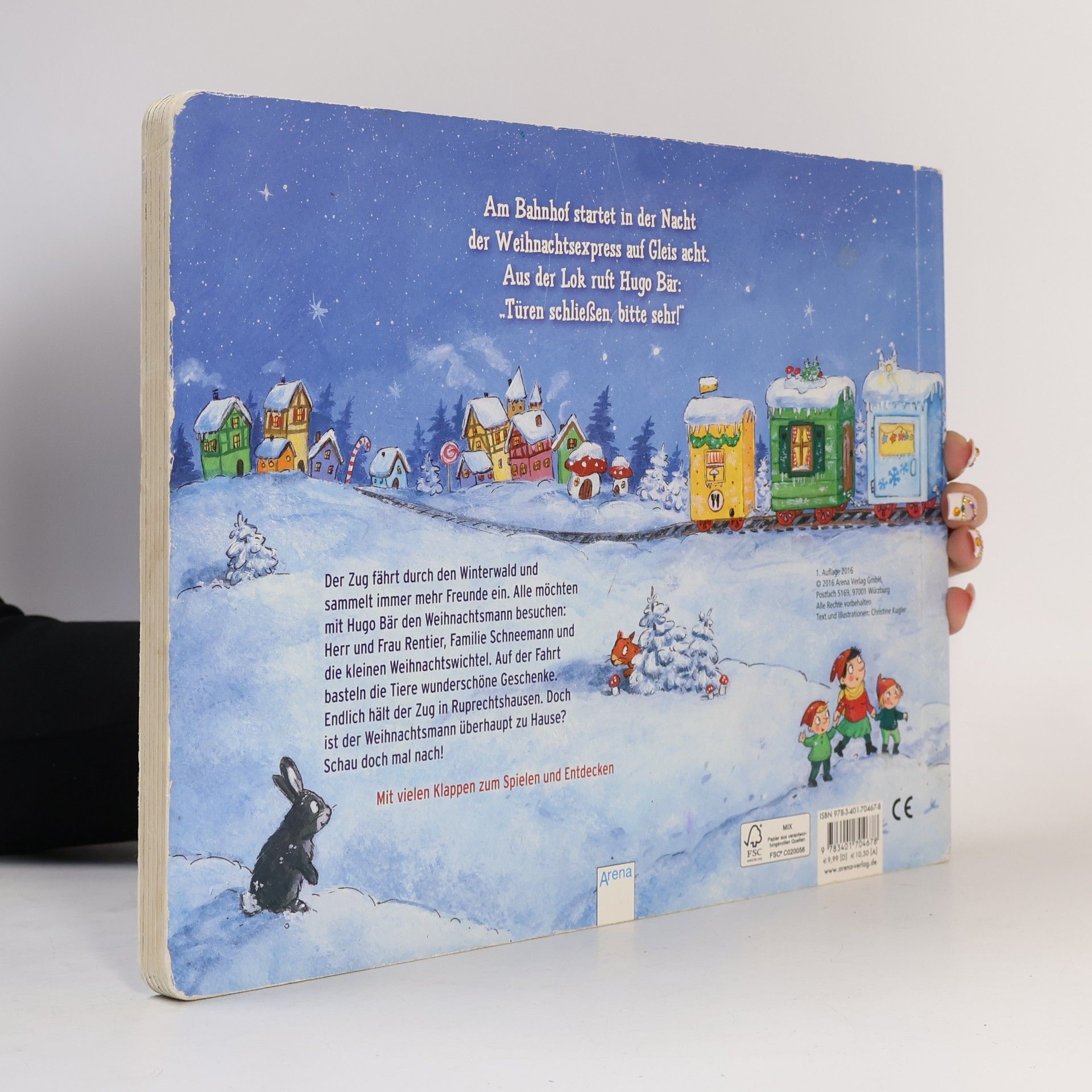 Christine Kugler Hugo Bär fährt zum Weihnachtsmann