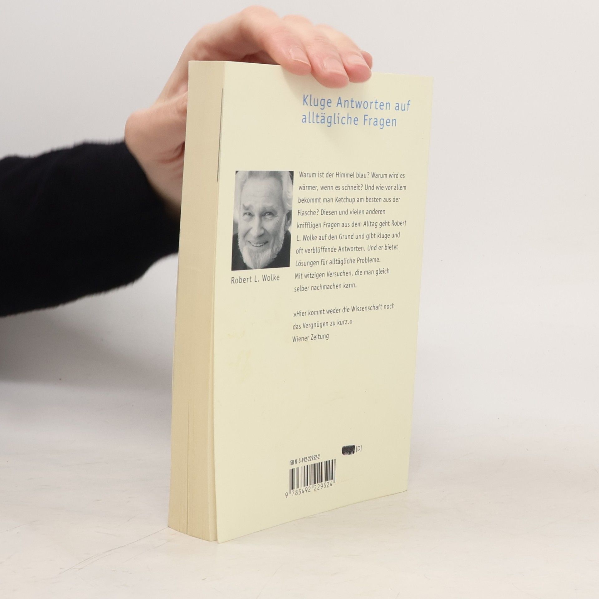 Robert L. Wolke Woher weiß die Seife, was der Schmutz ist?