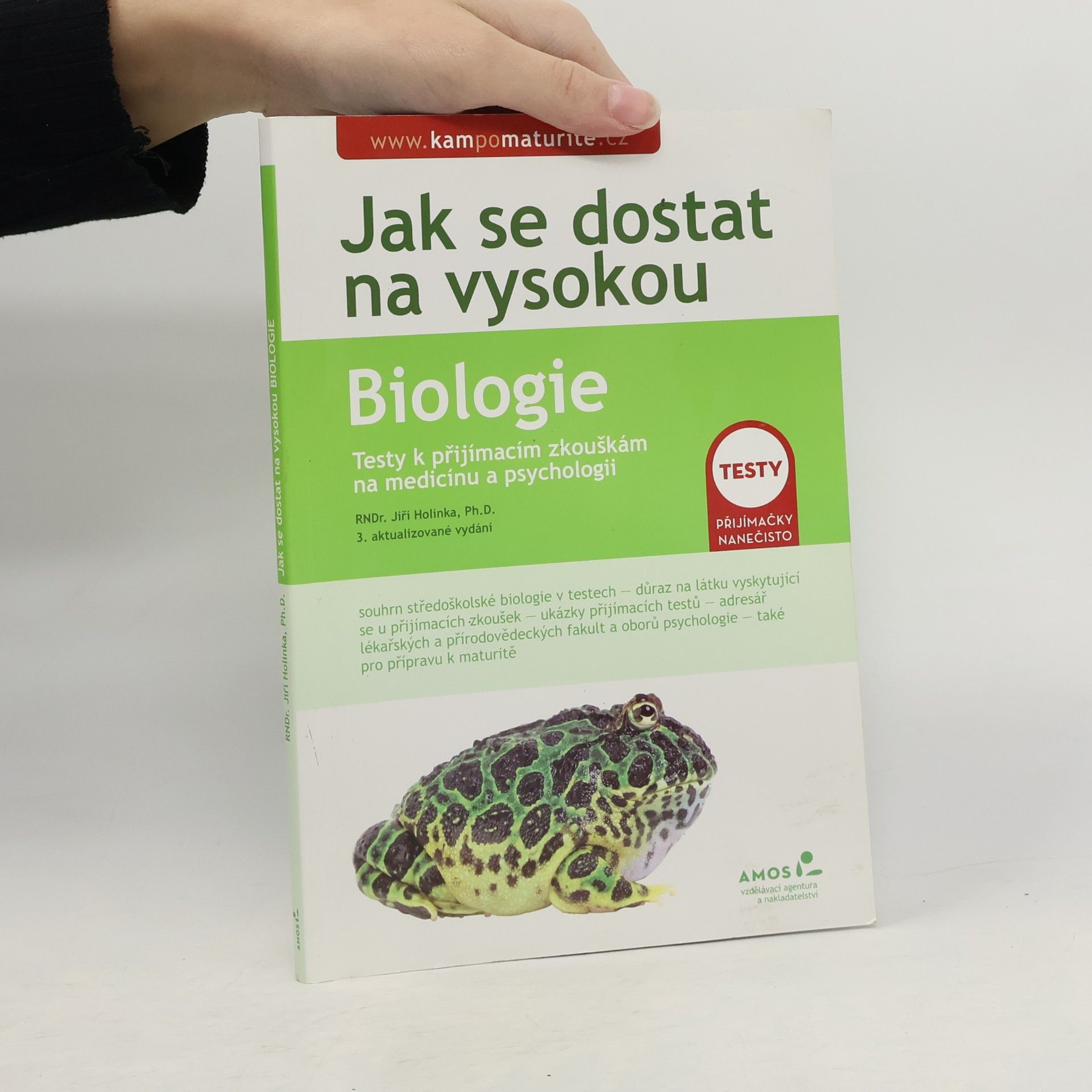 Biologie : testy k přijímacím zkouškám na VŠ
