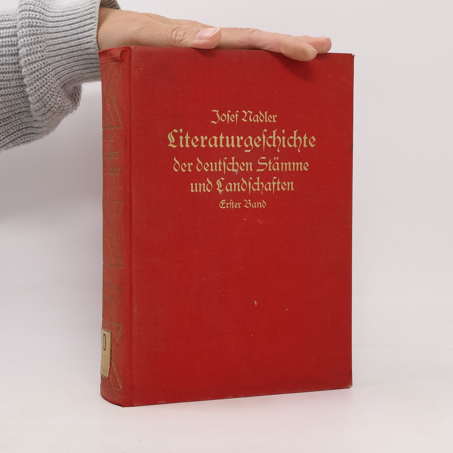 Literaturgeschichte der deutschen Stämme und Landschaften