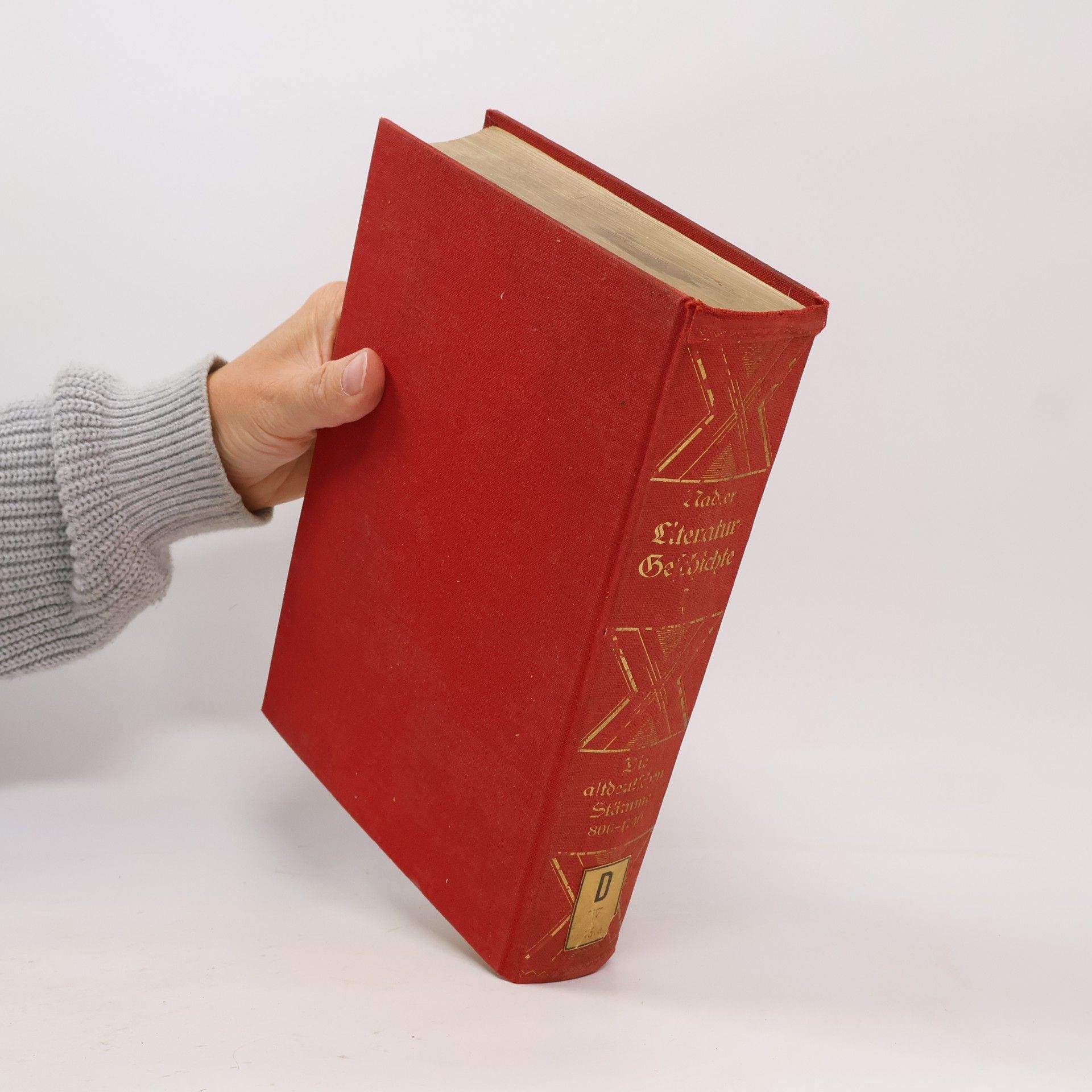 Josef Nadler Literaturgeschichte der deutschen Stämme und Landschaften