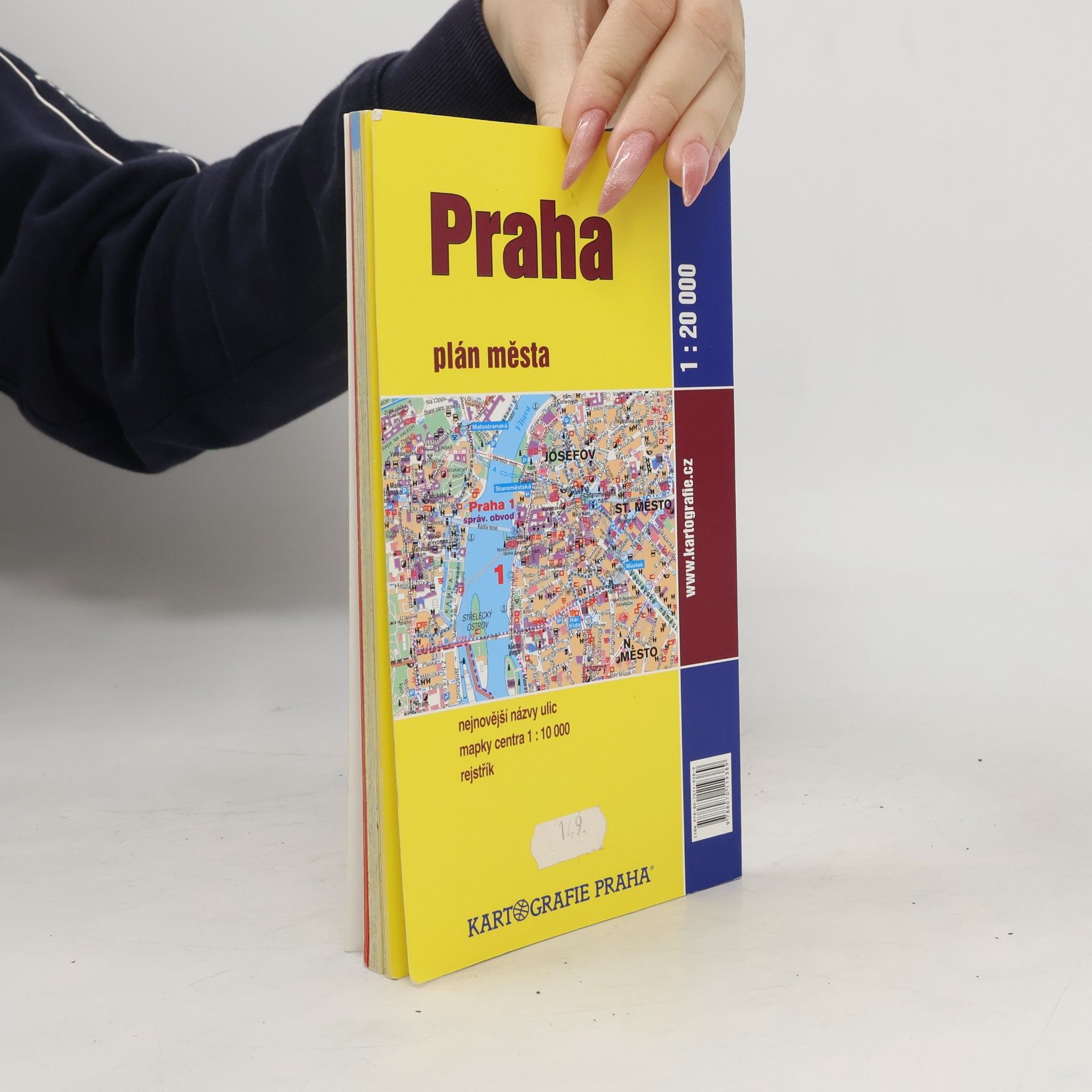 Autorenkollektiv Praha plán města 1:20 000