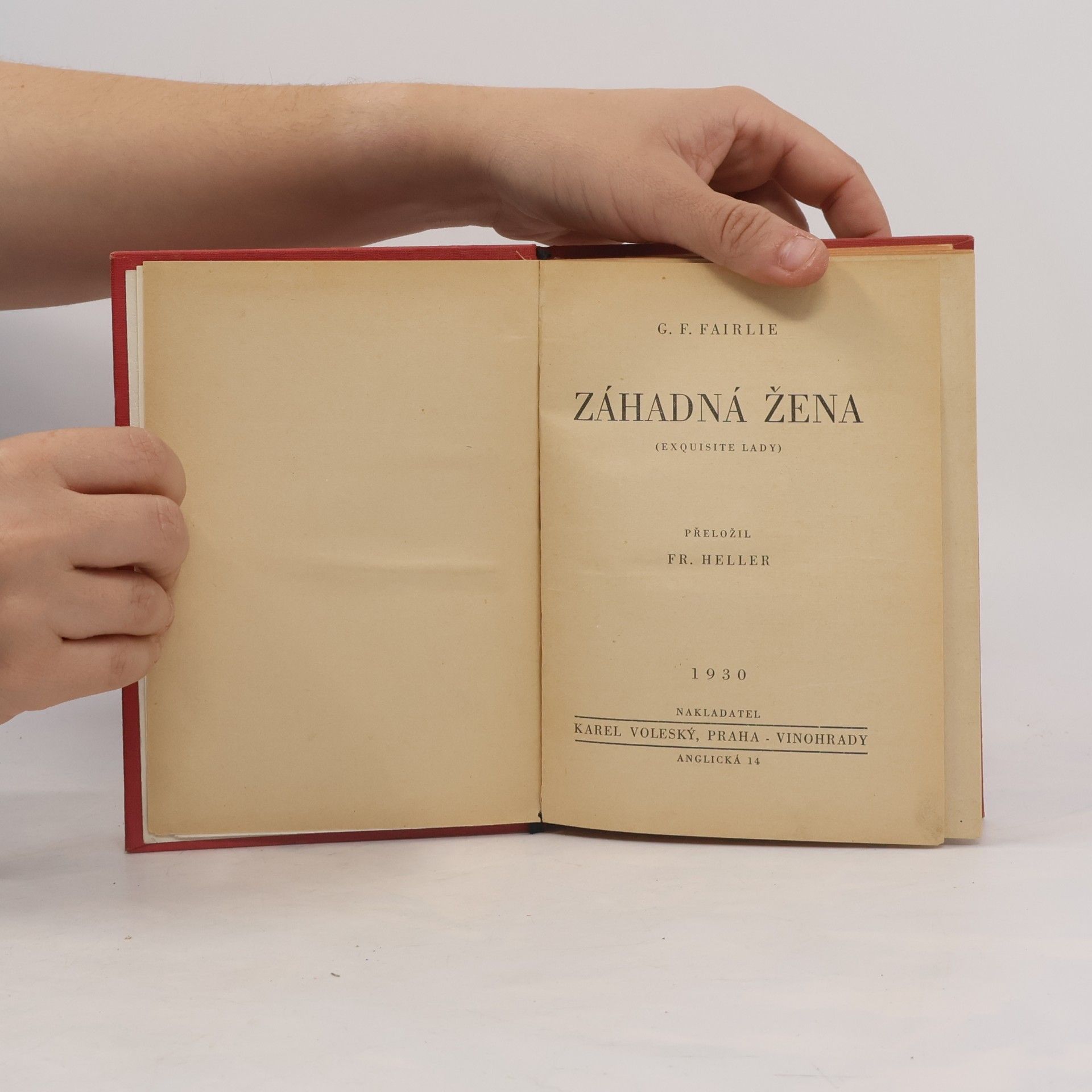 Gerard Fairlie Záhadná žena