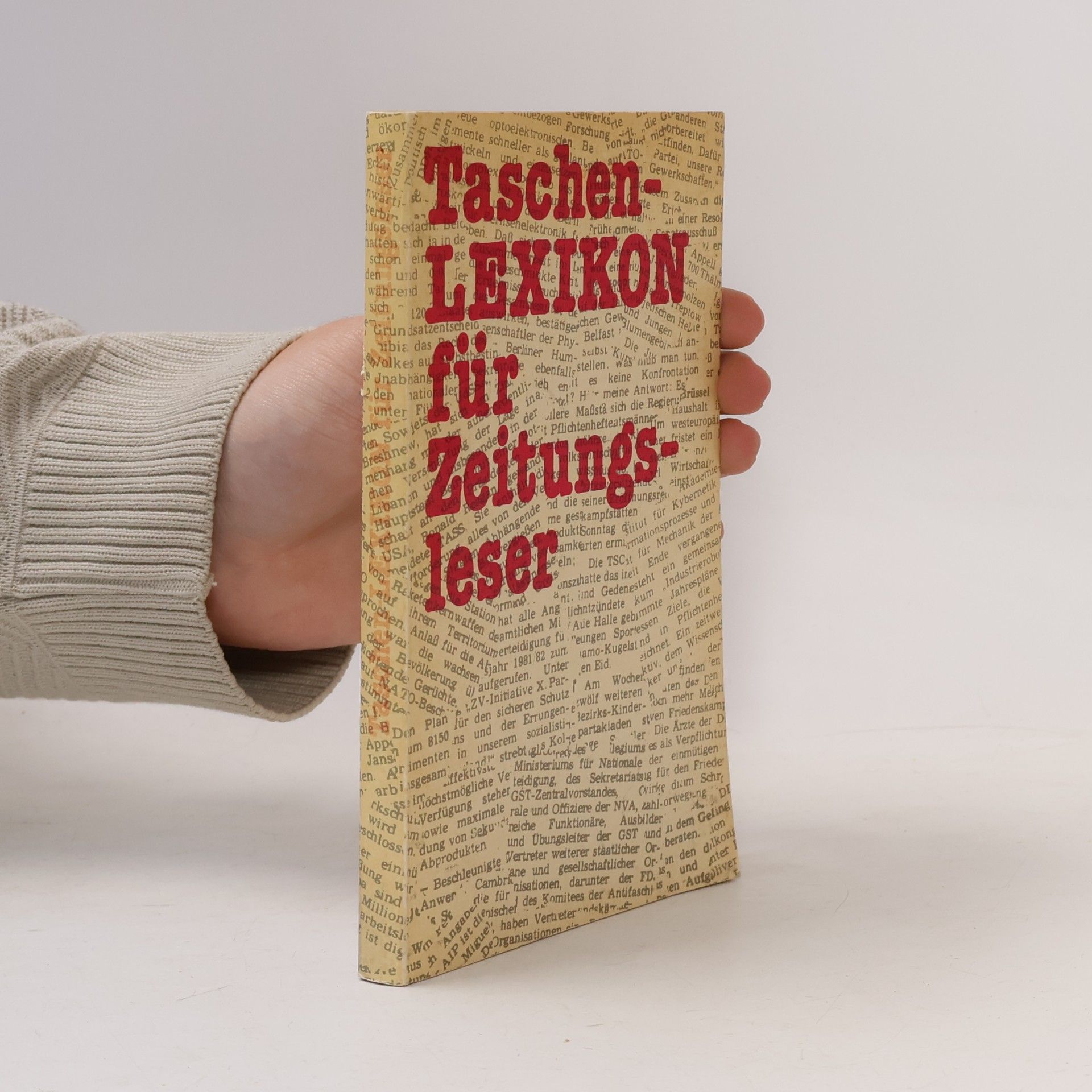 Kolektiv autorů Taschen-lexikon für Zeitungsleser