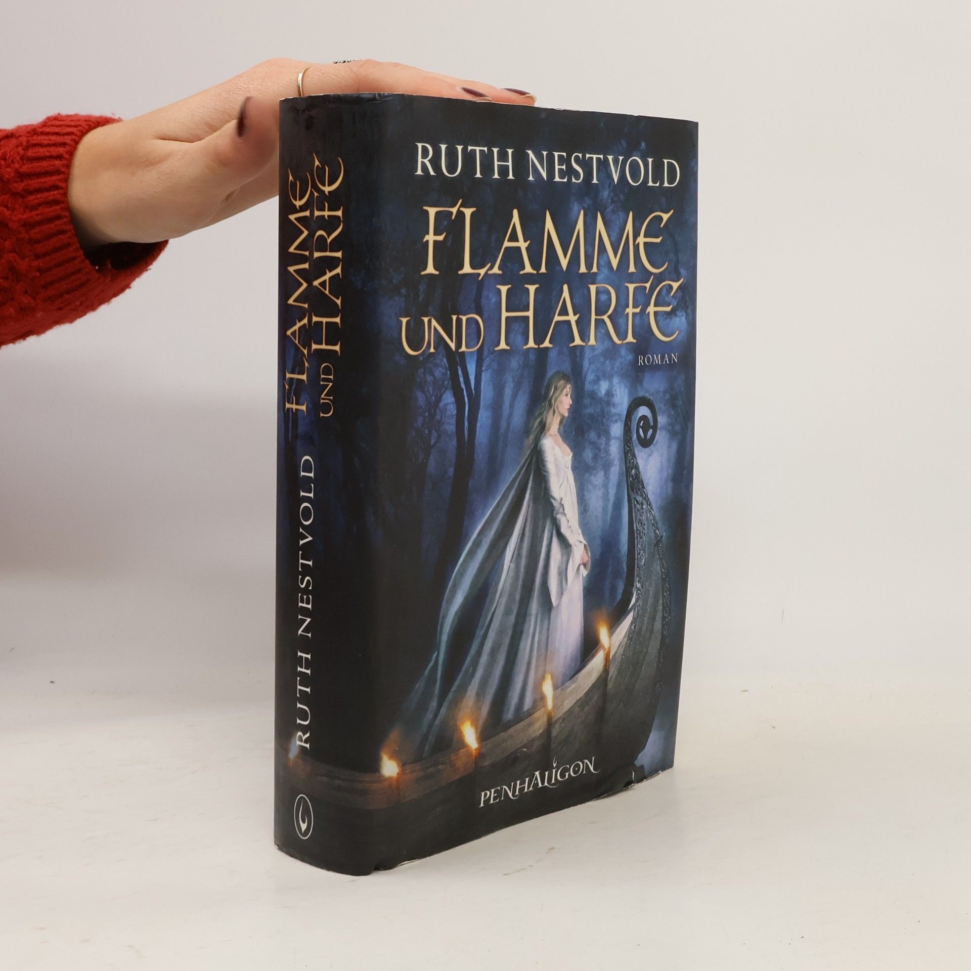 Flamme und Harfe