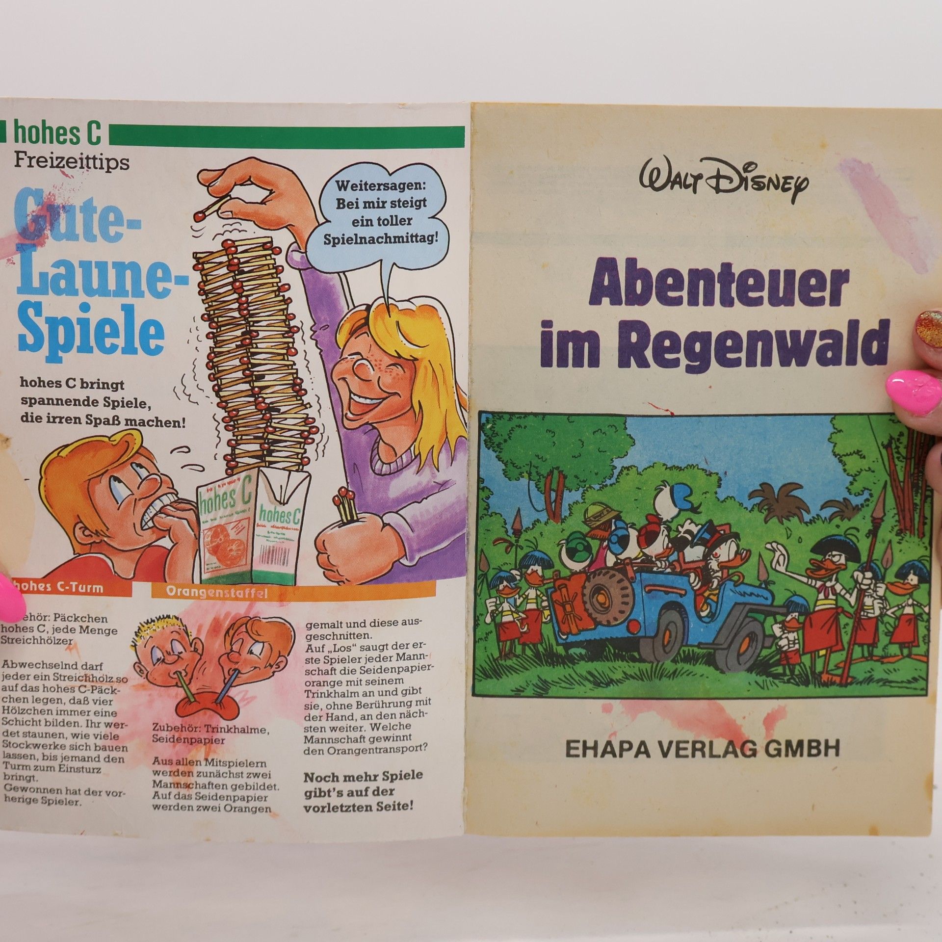 Walt Disney Lustiges Taschenbuch 155. Abenteuer im Regenwald
