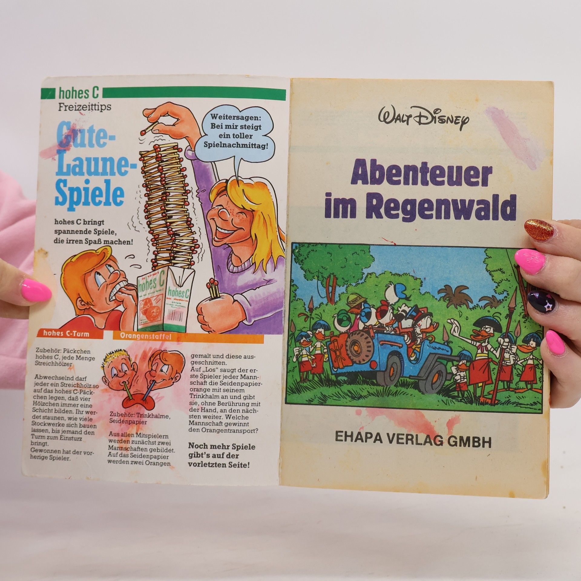Walt Disney Lustiges Taschenbuch 155. Abenteuer im Regenwald