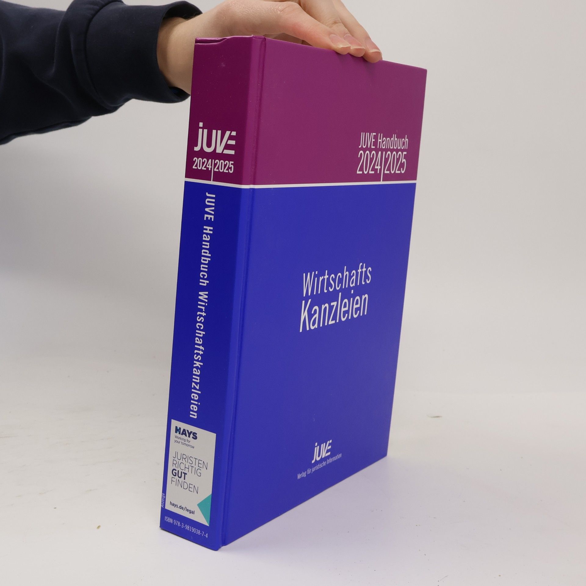 Various authors JUVE Handbuch Wirtschaftskanzleien 2024/2025
