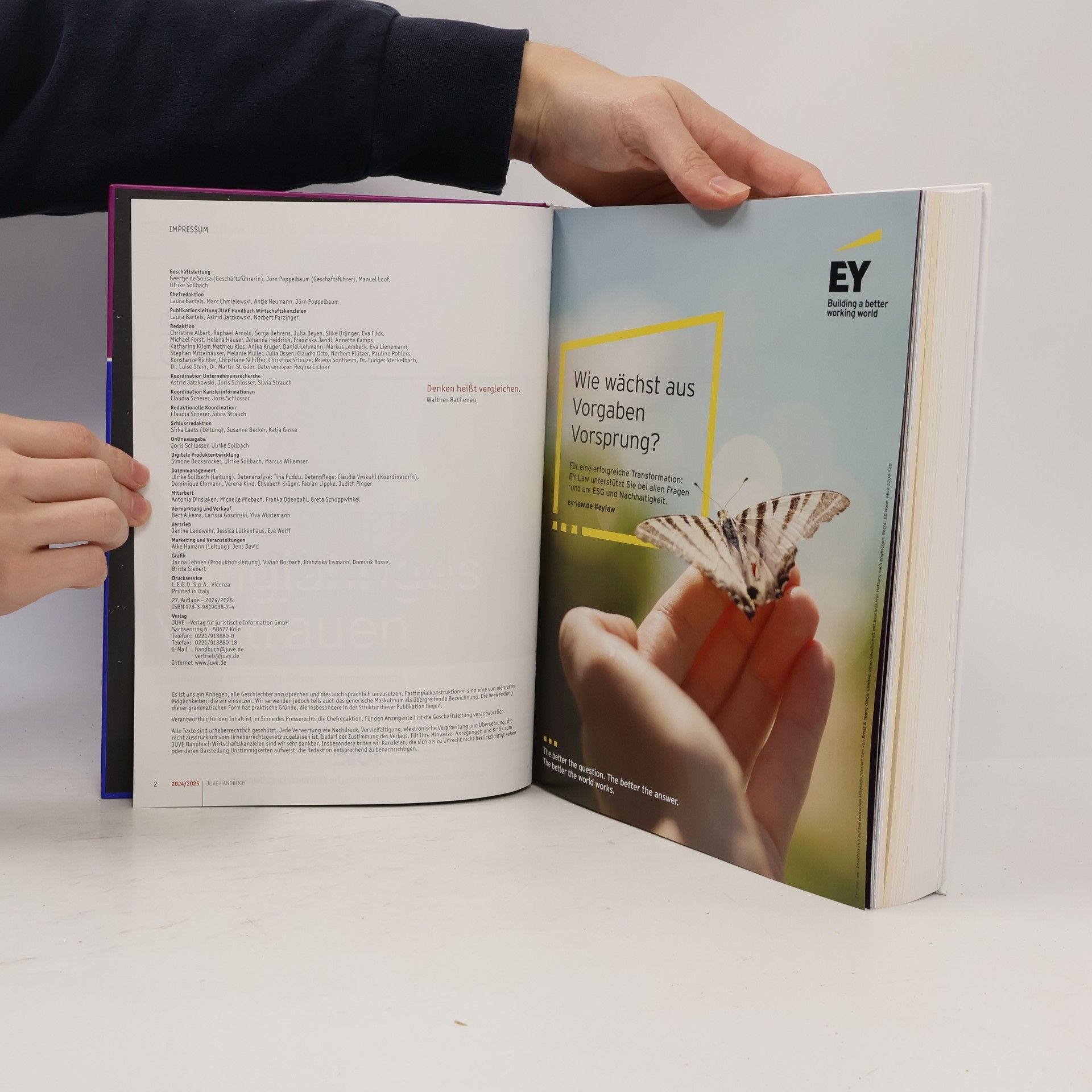 Various authors JUVE Handbuch Wirtschaftskanzleien 2024/2025