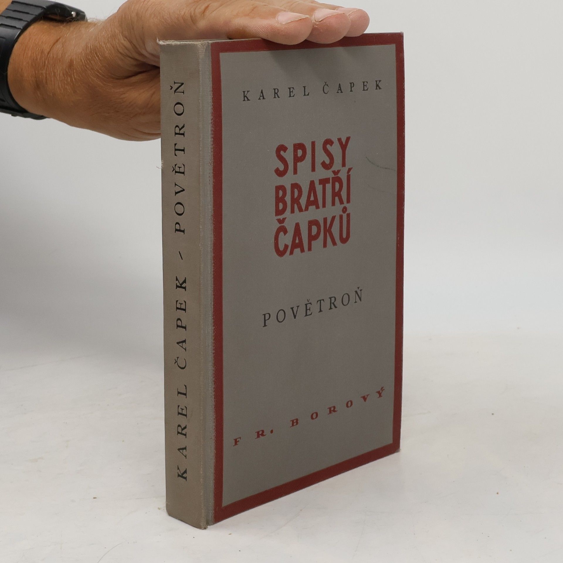 Karel Čapek Spisy bratří Čapků: Povětroň