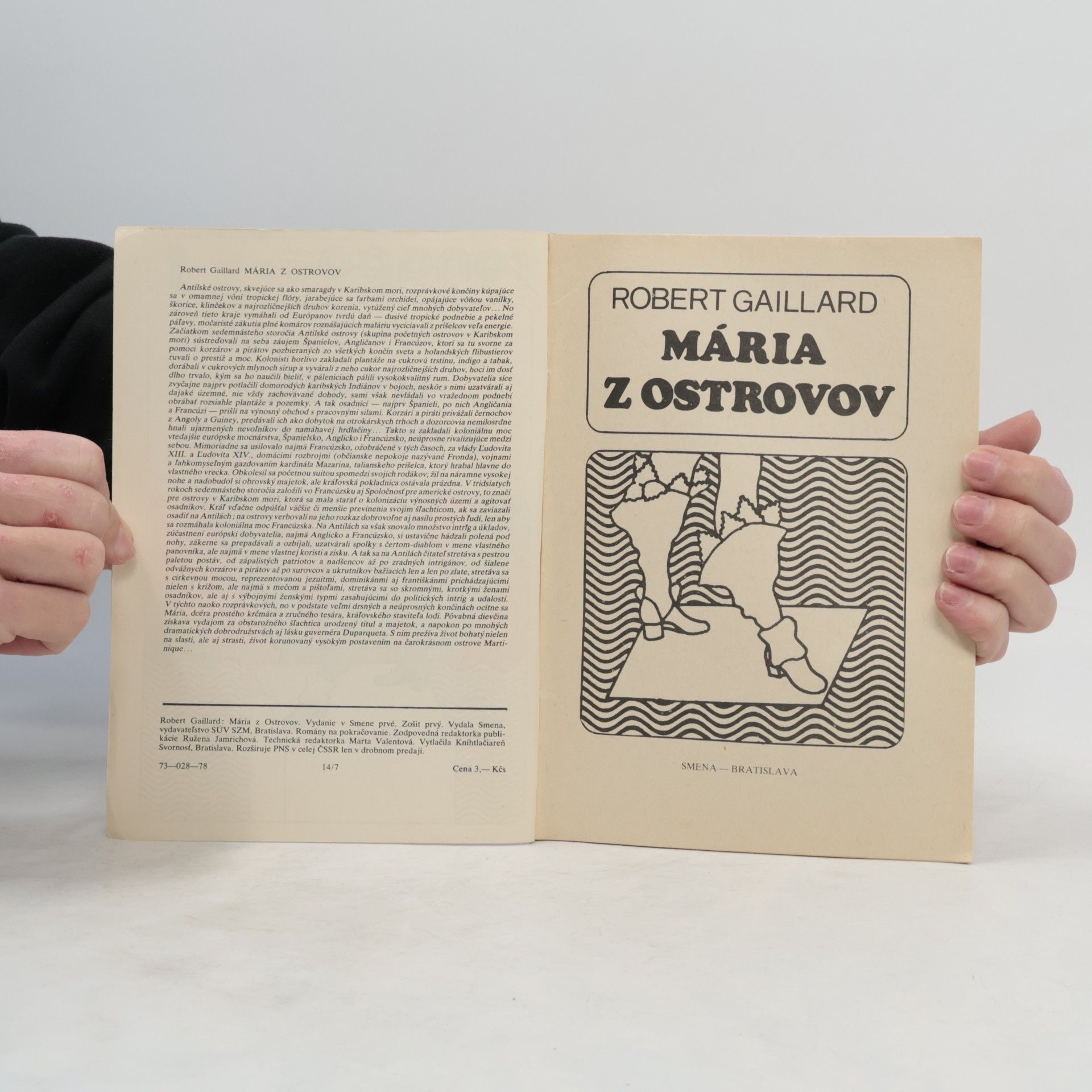 Robert Gaillard Mária z Ostrovov 1