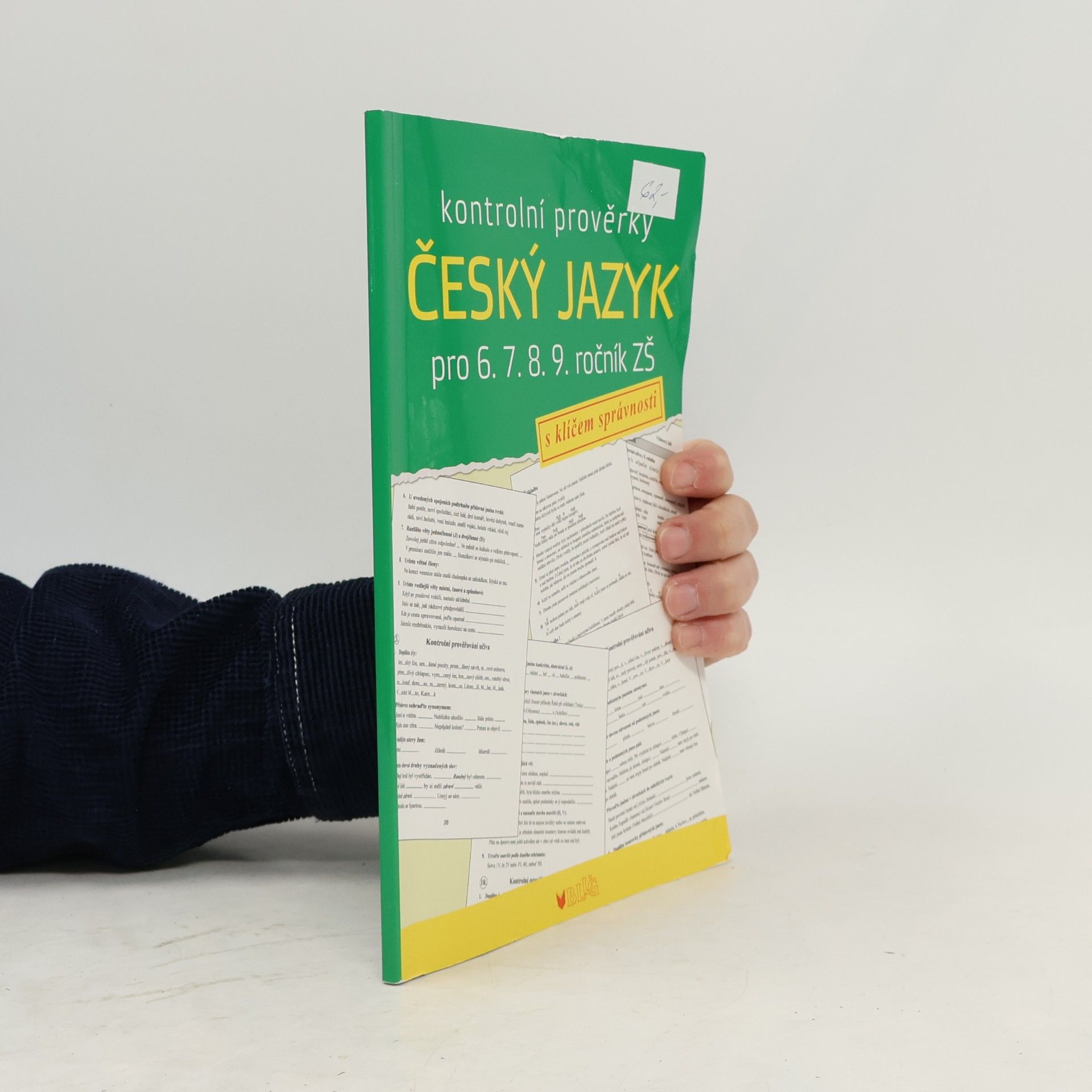 Kontrolní prověrky Český jazyk pro 6., 7., 8., 9. ročník ZŠ