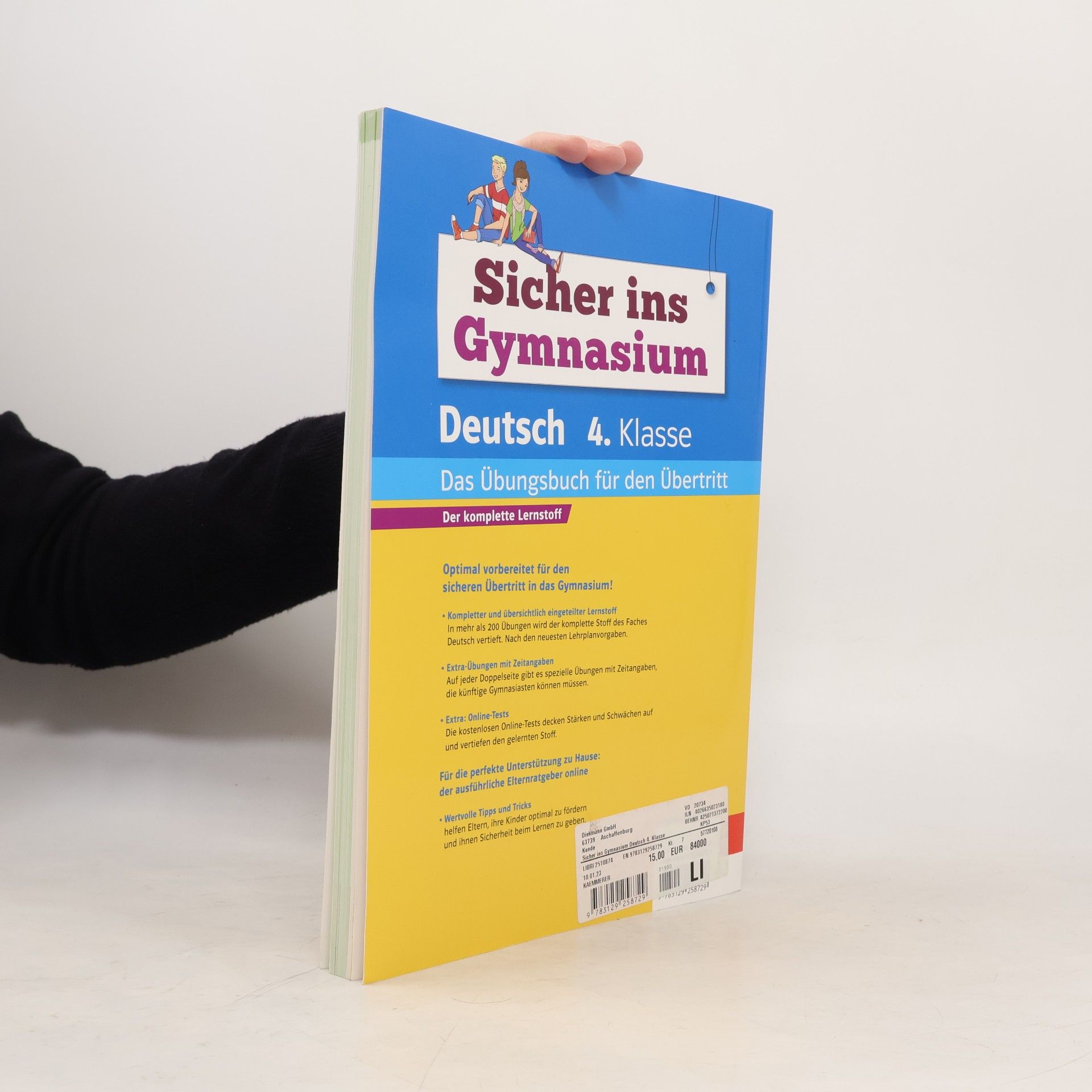 Autorenkollektiv Sicher ins Gymnasium Deutsch 4. Klasse