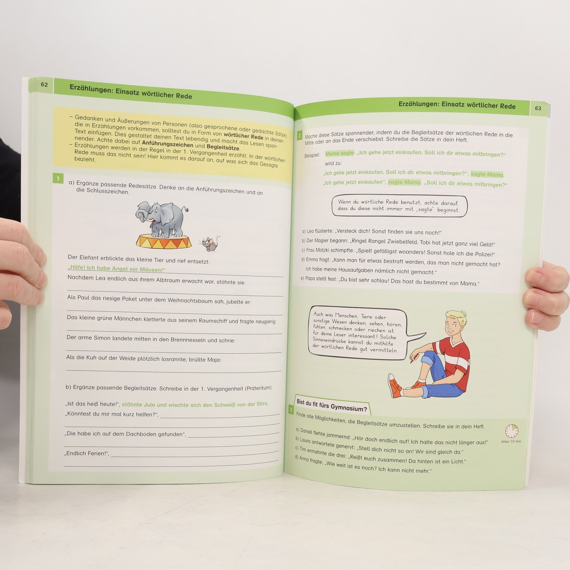 Autorenkollektiv Sicher ins Gymnasium Deutsch 4. Klasse