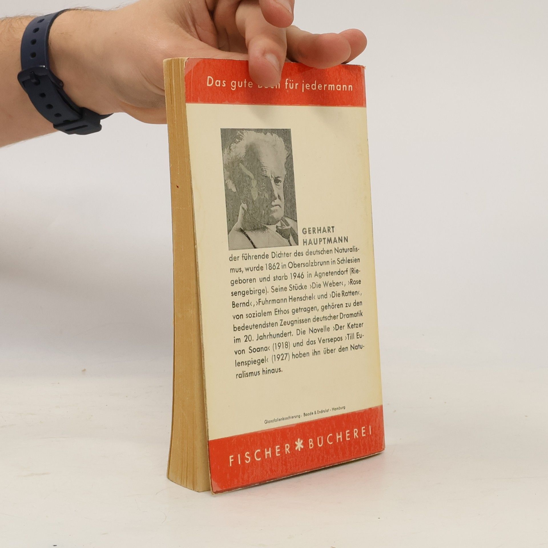 Gerhart Hauptmann Per Ketzer von Soana