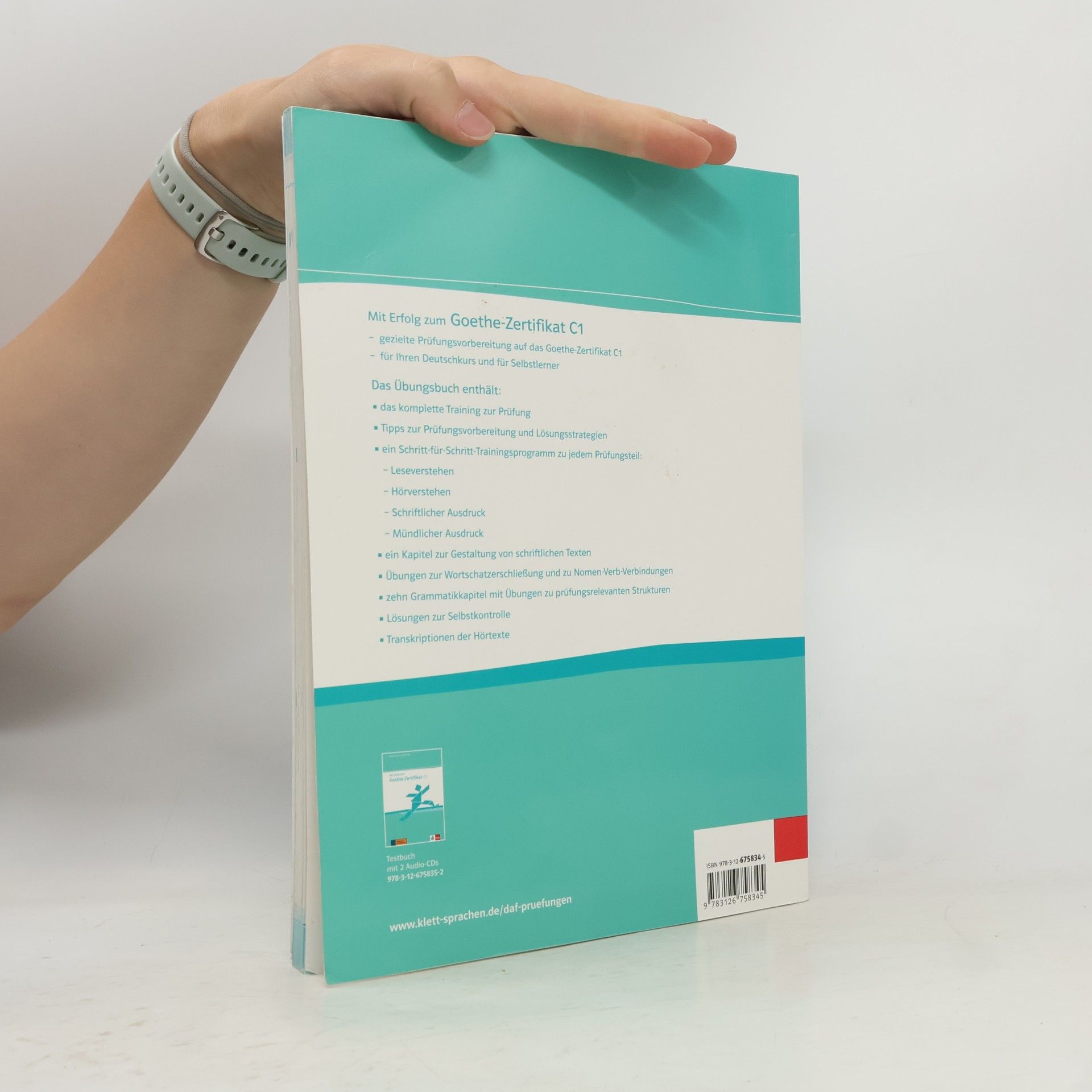 Hans Ju rgen Hantschel Mit Erfolg zum Goethe-Zertifikat C1. Übungsbuch inklusive Audio-CD