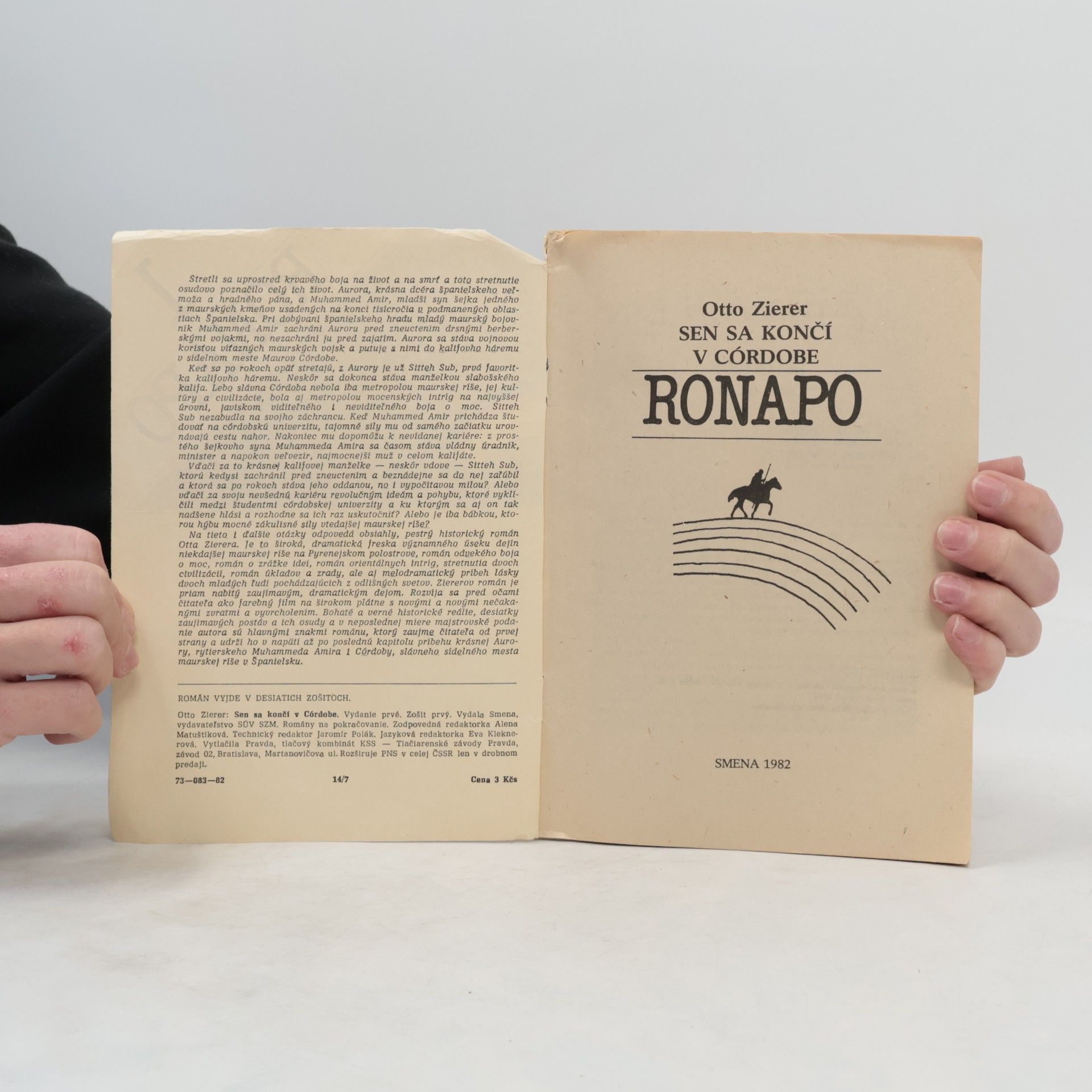 Otto Zierer Sen sa končí v córdobe 1. Ronapo