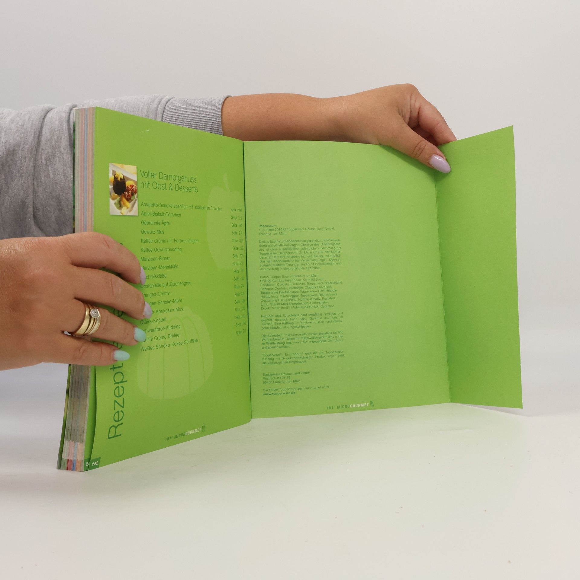 Collectif d'auteurs 101 Microgourmet Kochbuch 101 Rezepte zum Dampfgaren