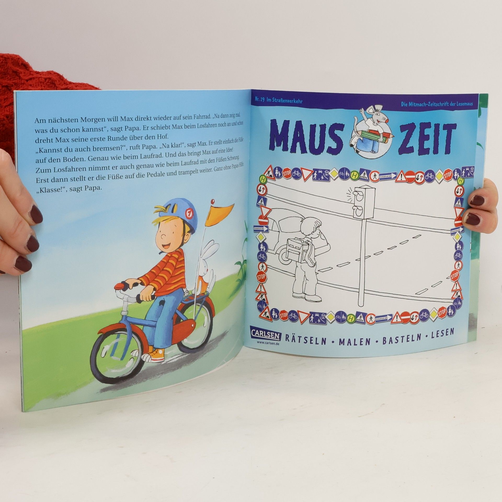 Christian Tielmann Max lernt Rad fahren