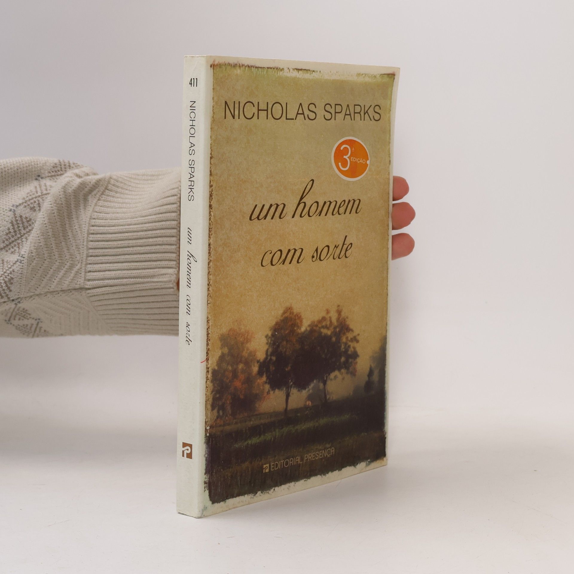 Nicholas Sparks Um homem com sorte - 3ª Edição