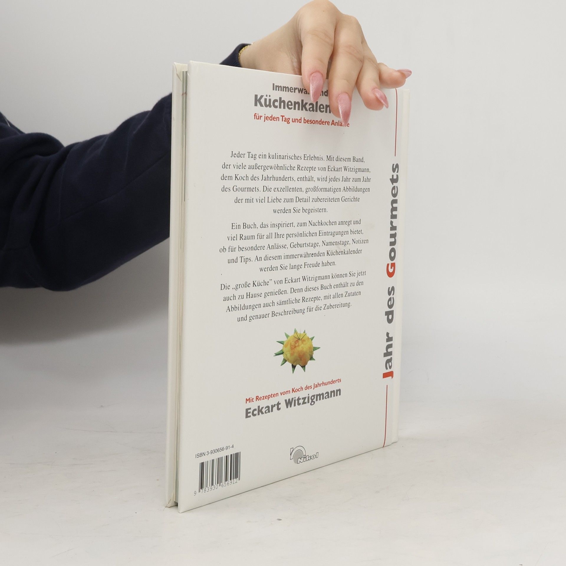 Eckart Witzigmann Immerwährender Küchenkalender