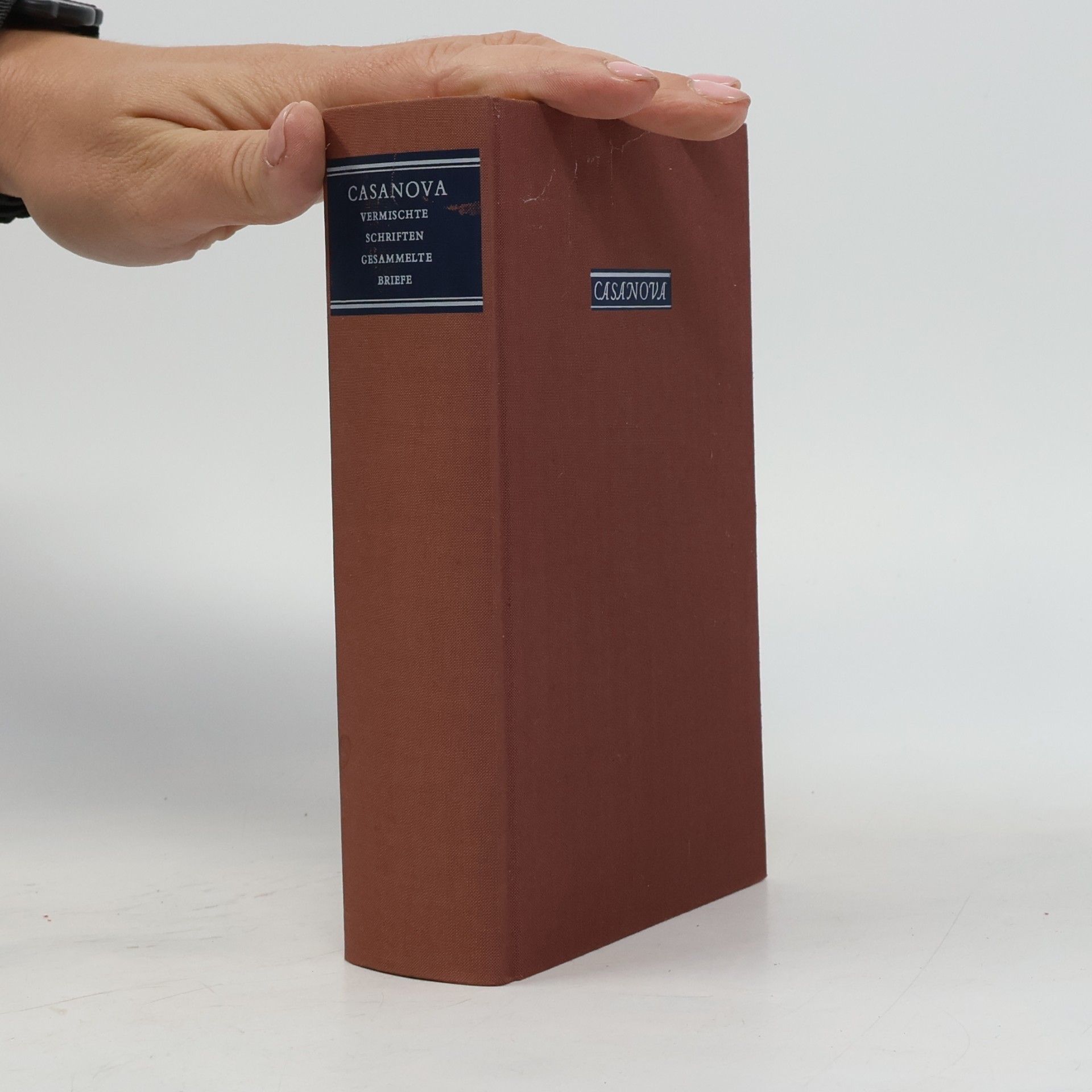 Vermischte Schriften - Gesammelte Briefe