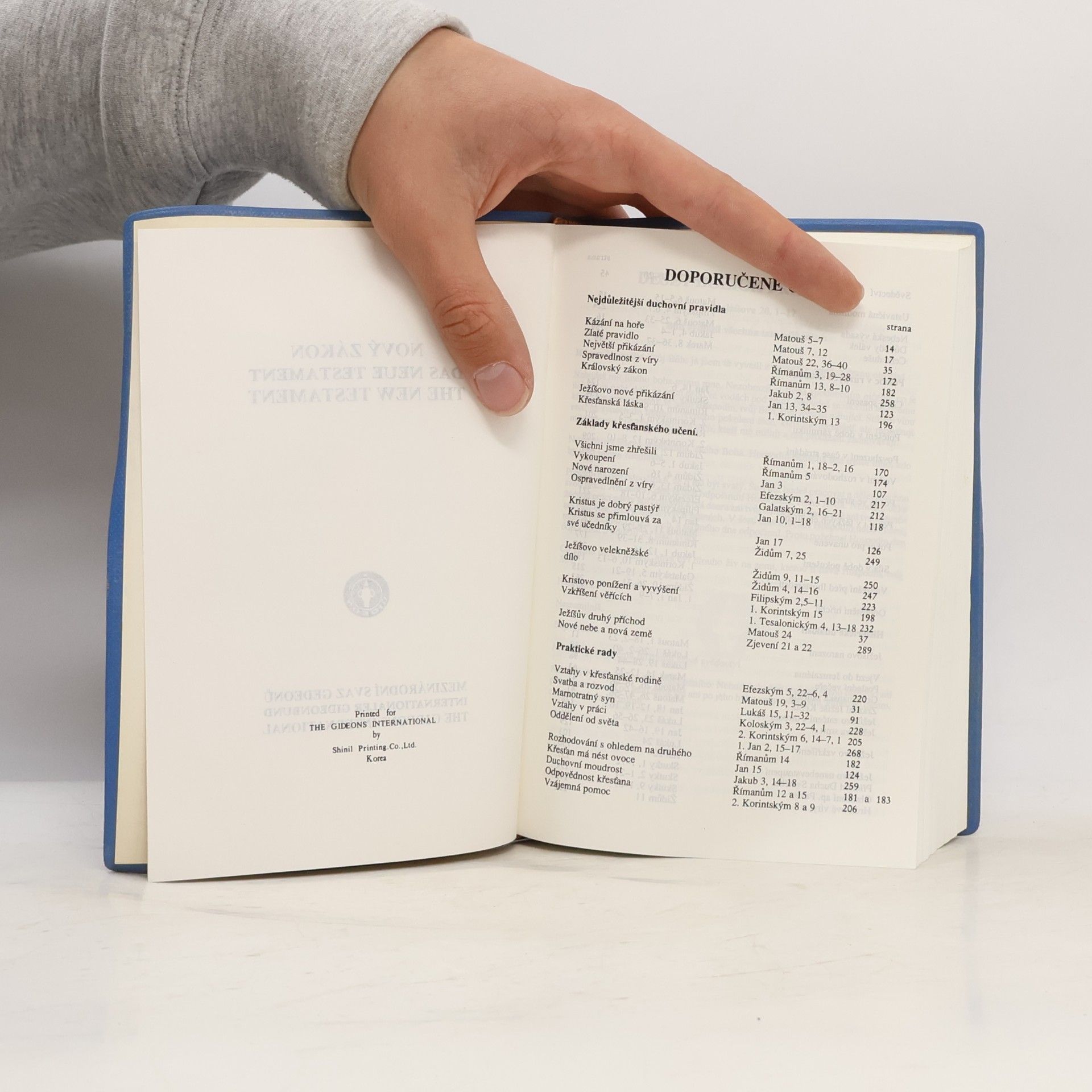 Autorenkollektiv Nový zákon. Das neue testament. The New Testament