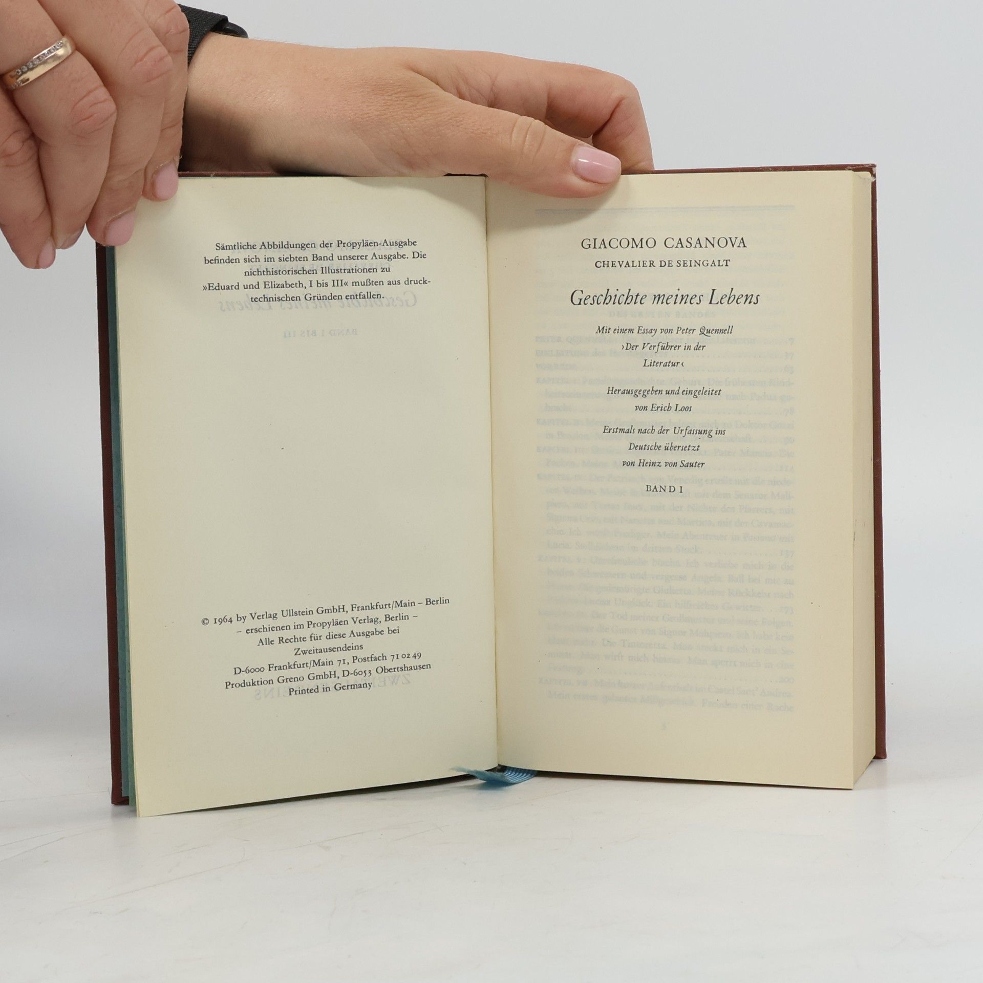 Autorenkollektiv Casanova Geschichte Meines Lebens Band I.-III.