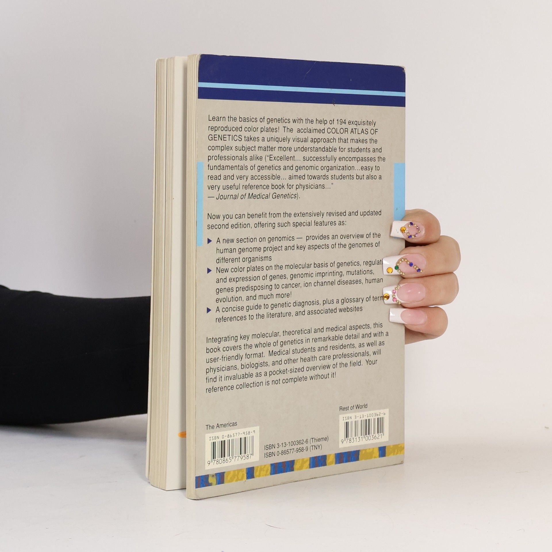 Eberhard Passarge Thieme Flexibook: Color Atlas of Genetics - 2nd Edition, Enlarged and Revised