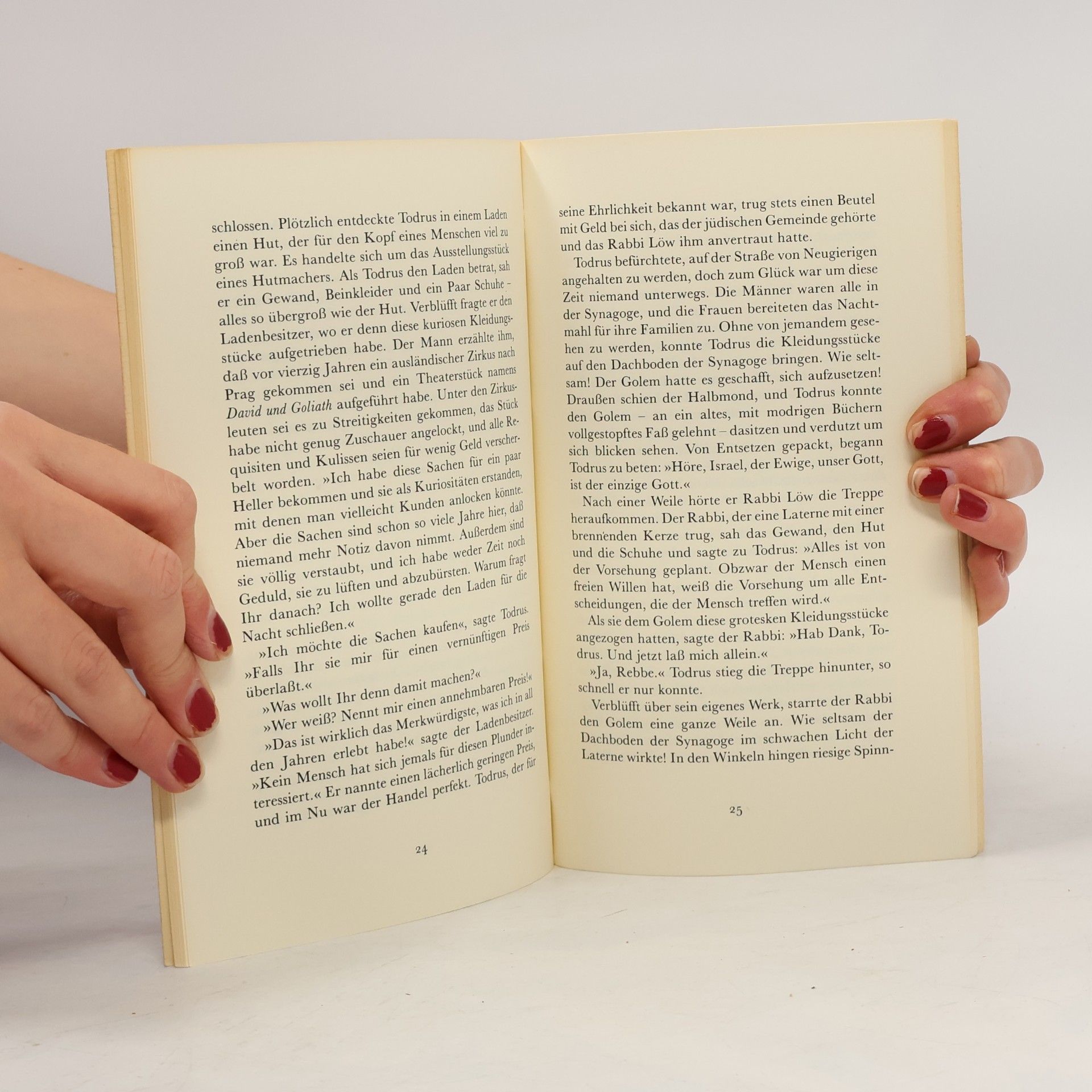 Isaac Bashevis Singer Der Golem