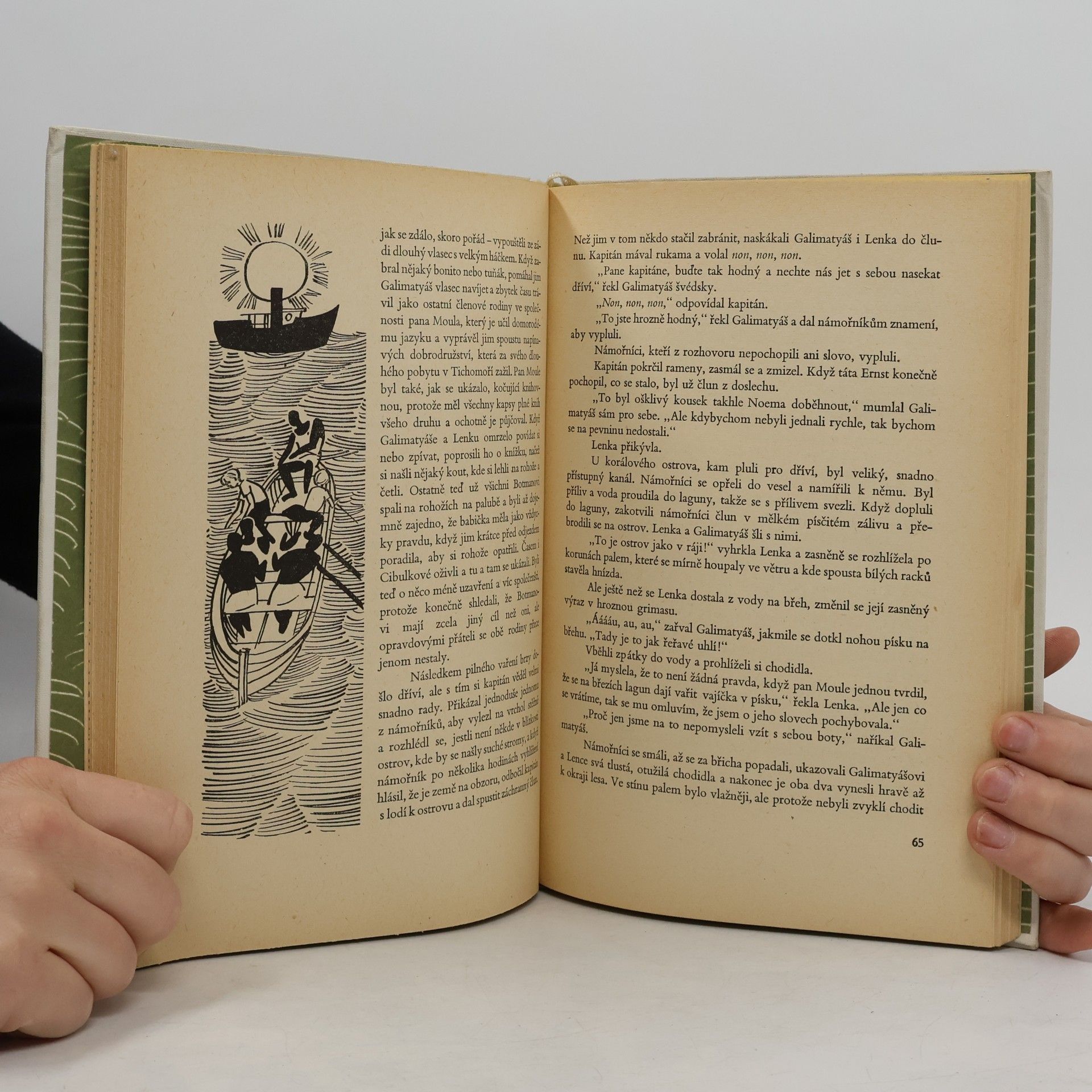 Eduard Hájek Galimatyáš v Tichomoří
