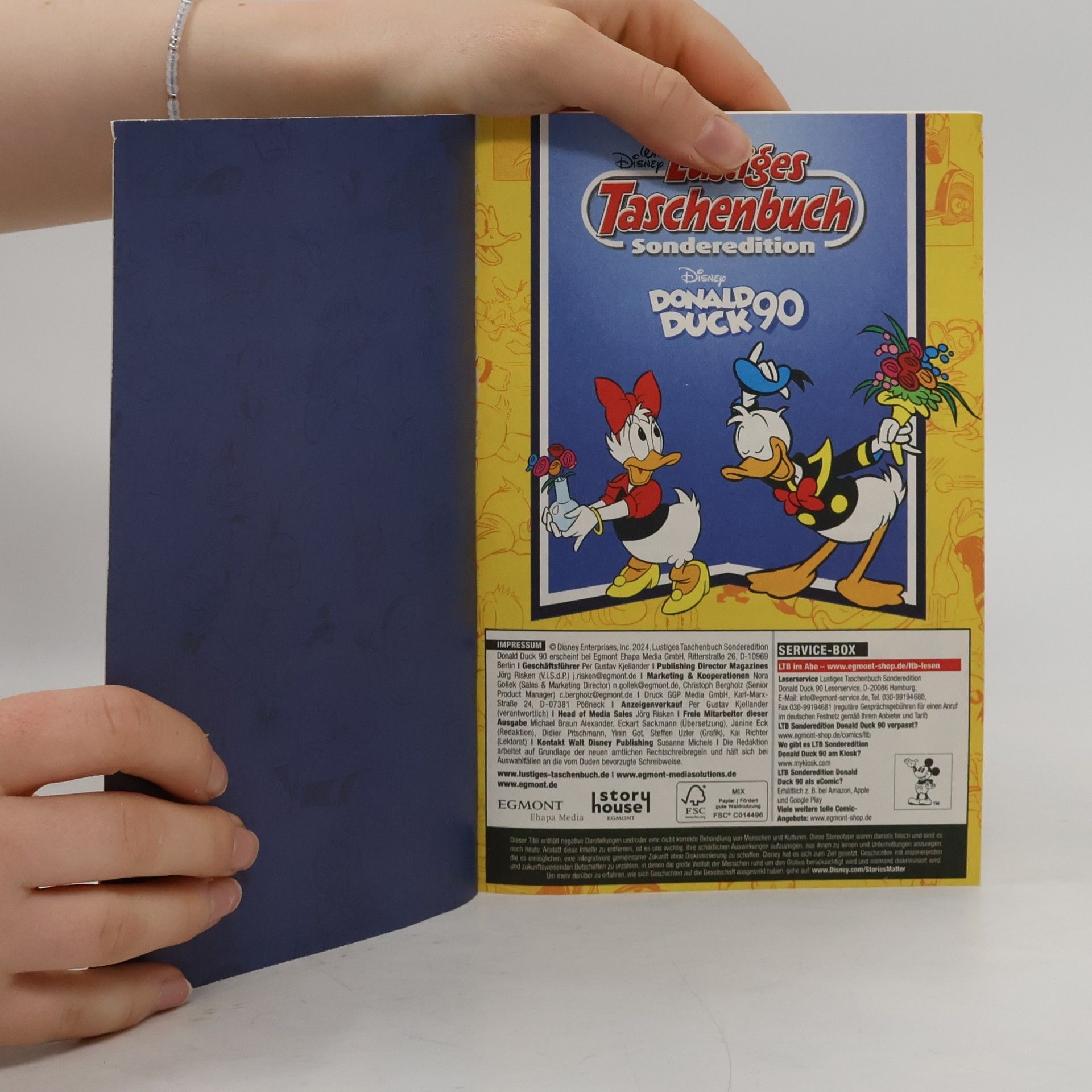 Walt Disney Lustiges Taschenbuch Sonderedition 3, 90 Jahre Donald