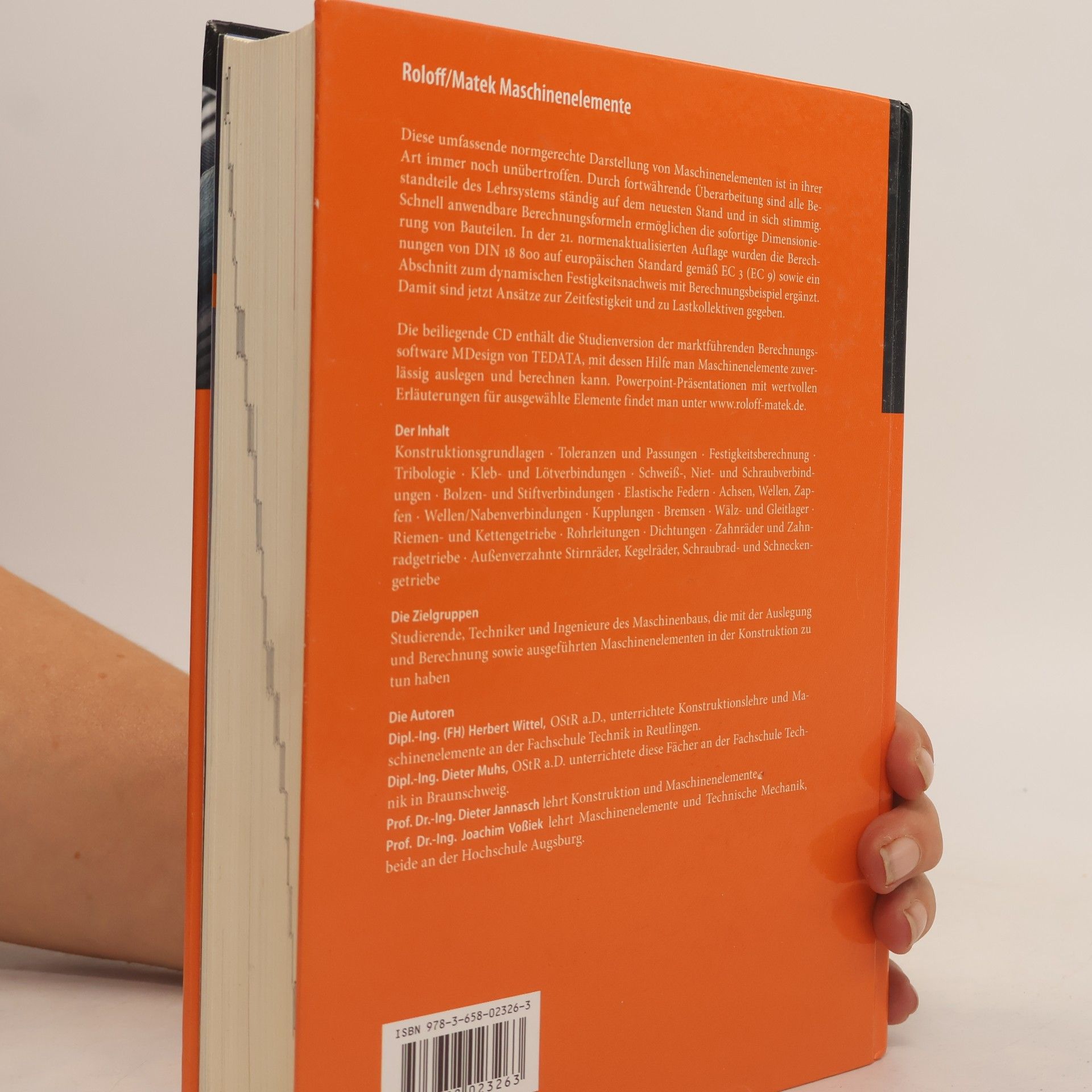 Herbert Wittel Roloff/Matek Maschinenelemente