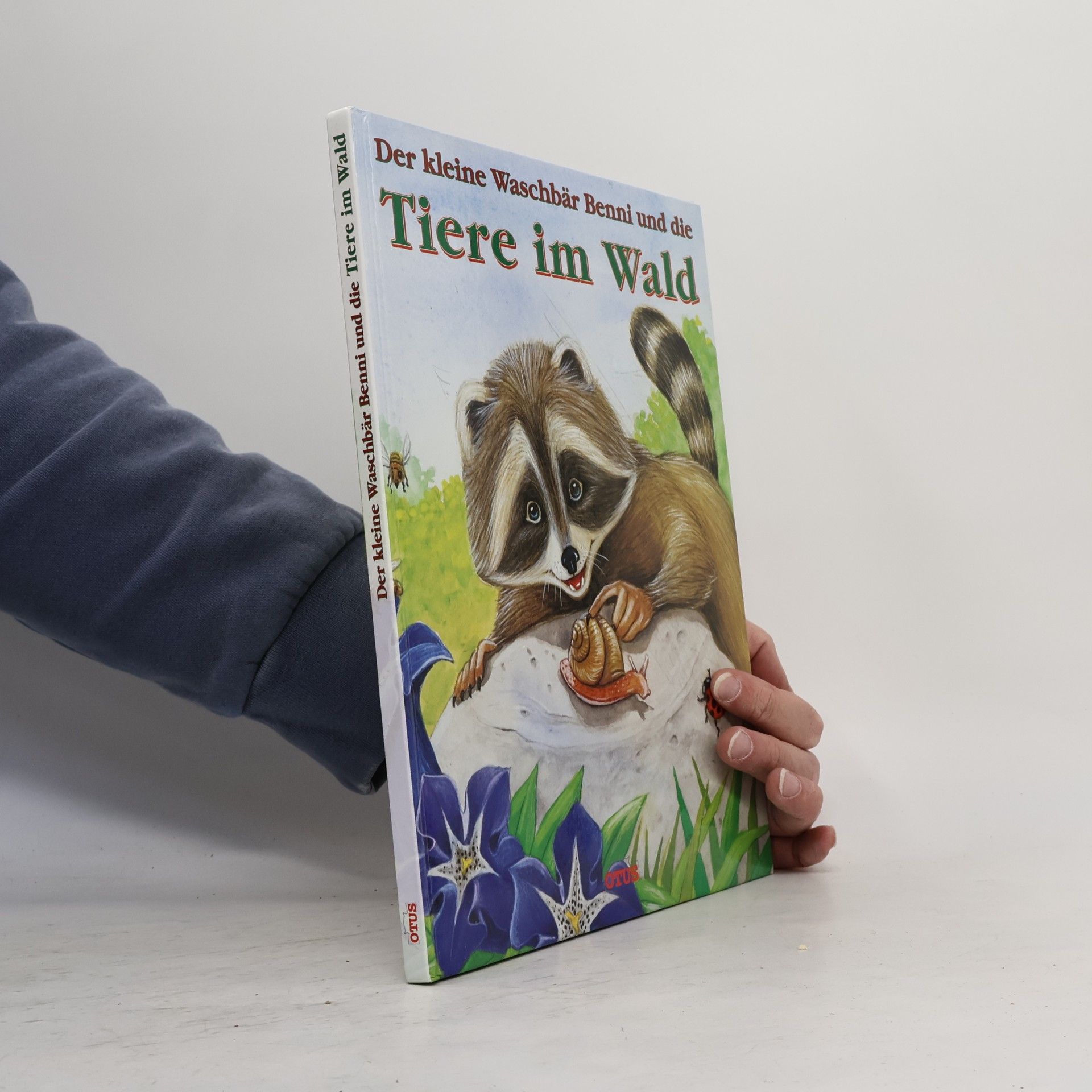 Der kleine Waschbär Benni und die Tiere im Wald