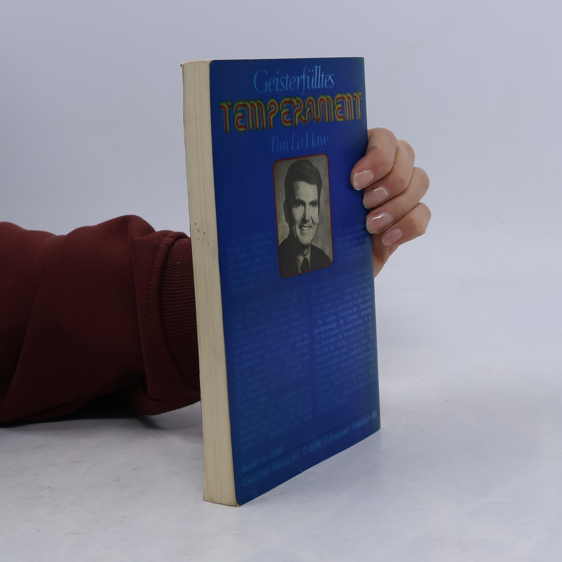 Tim LaHaye Geisterfülltes Temperament