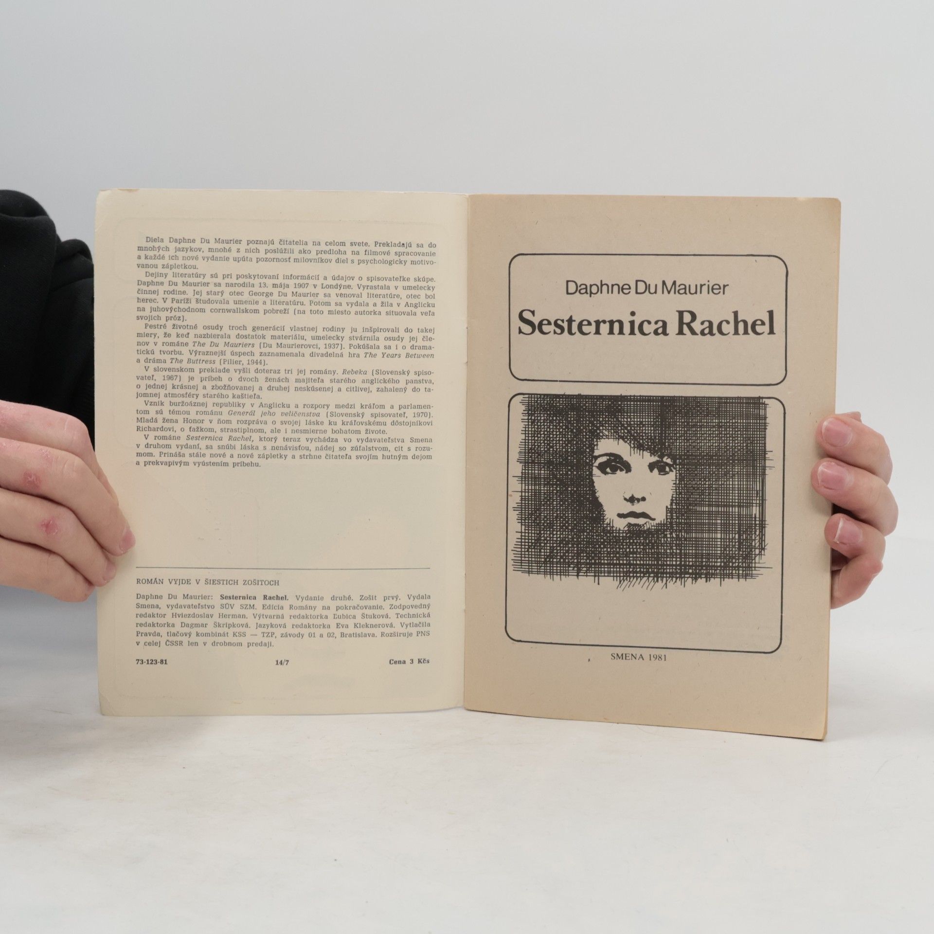 Daphne du Maurierová Ronapo 1. Sesternica Rachel
