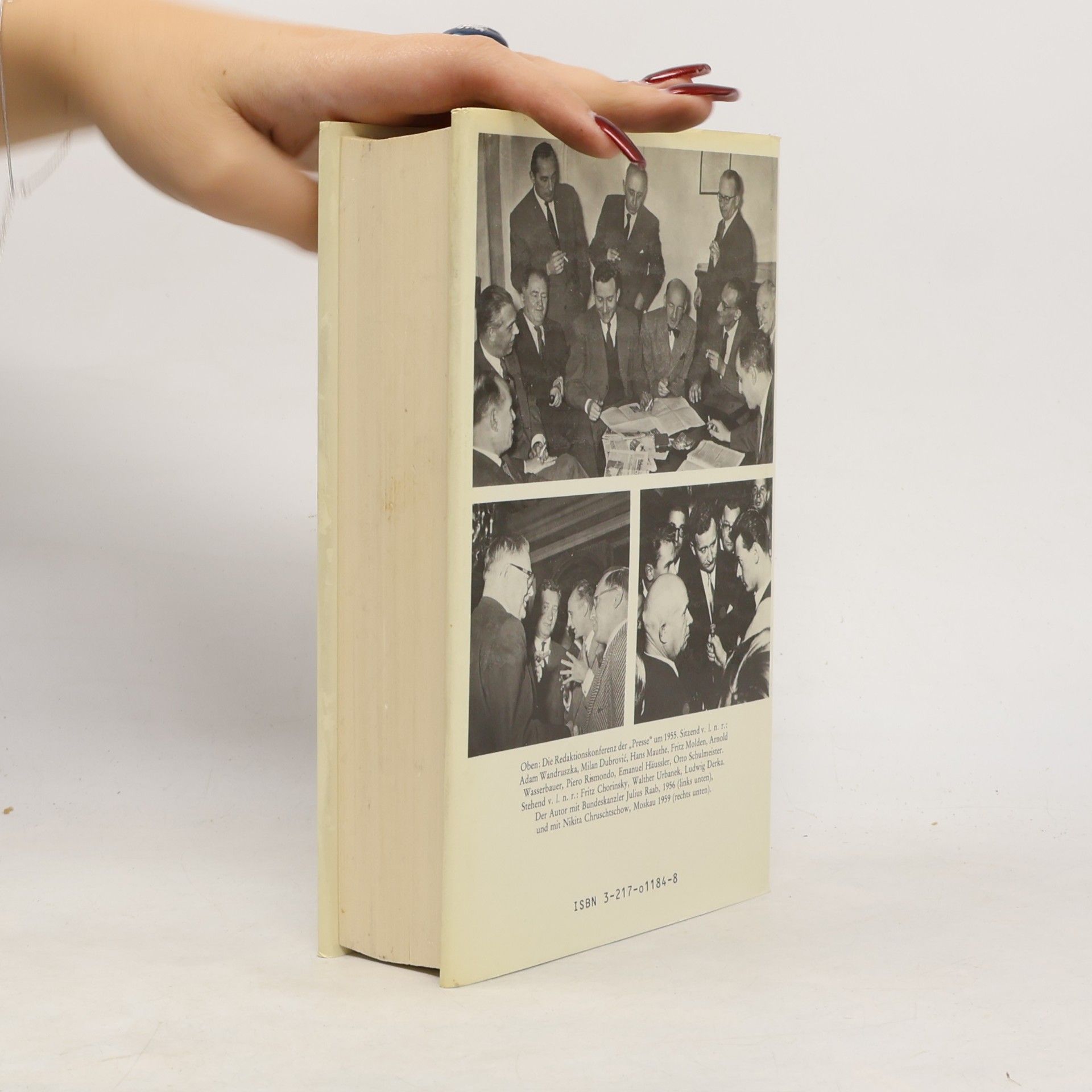 Fritz Molden Besetzer, Toren, Biedermänner : ein Bericht aus Österreich 1945-1962