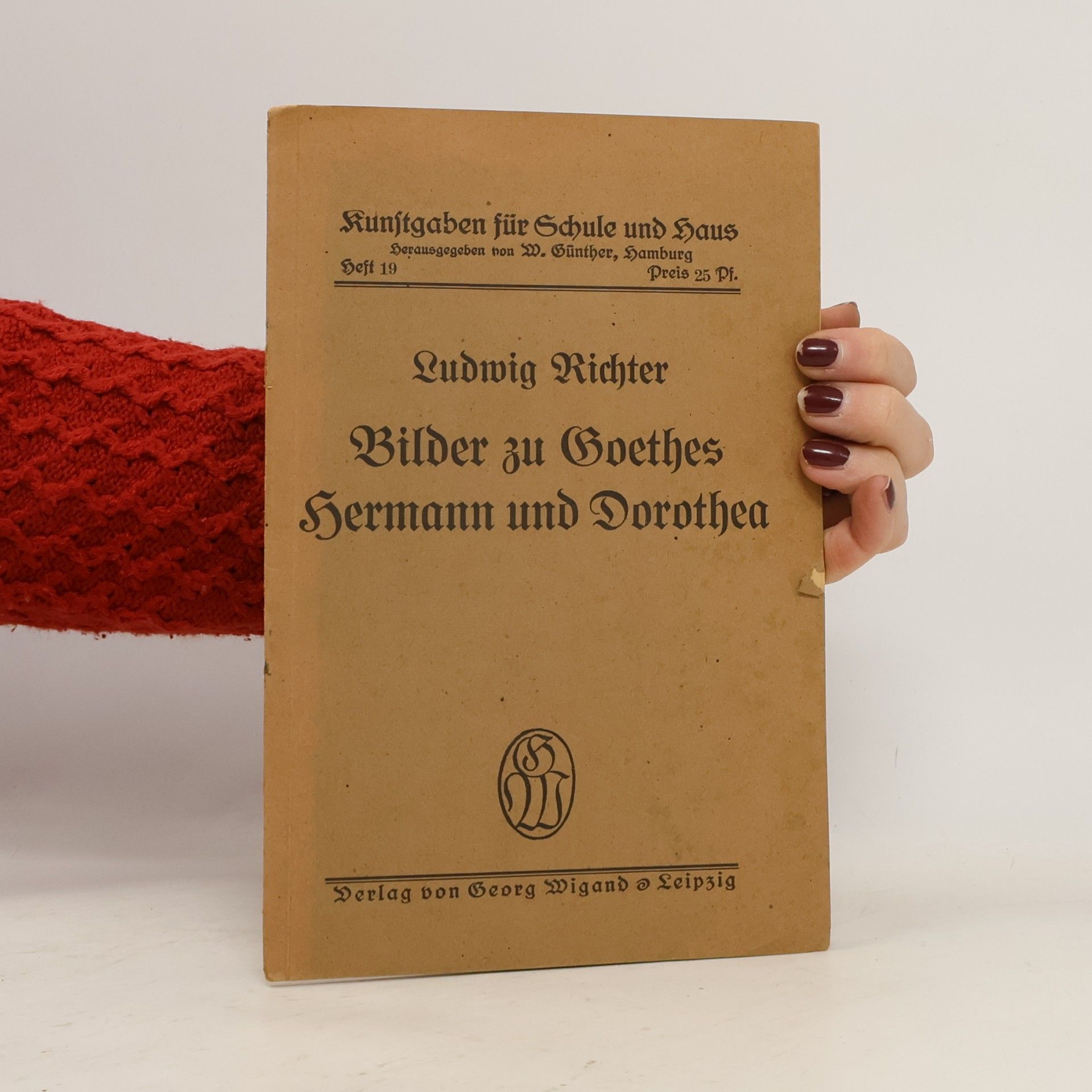 Ludwig Richter Bilder zu Goethes Hermann und Dorothea