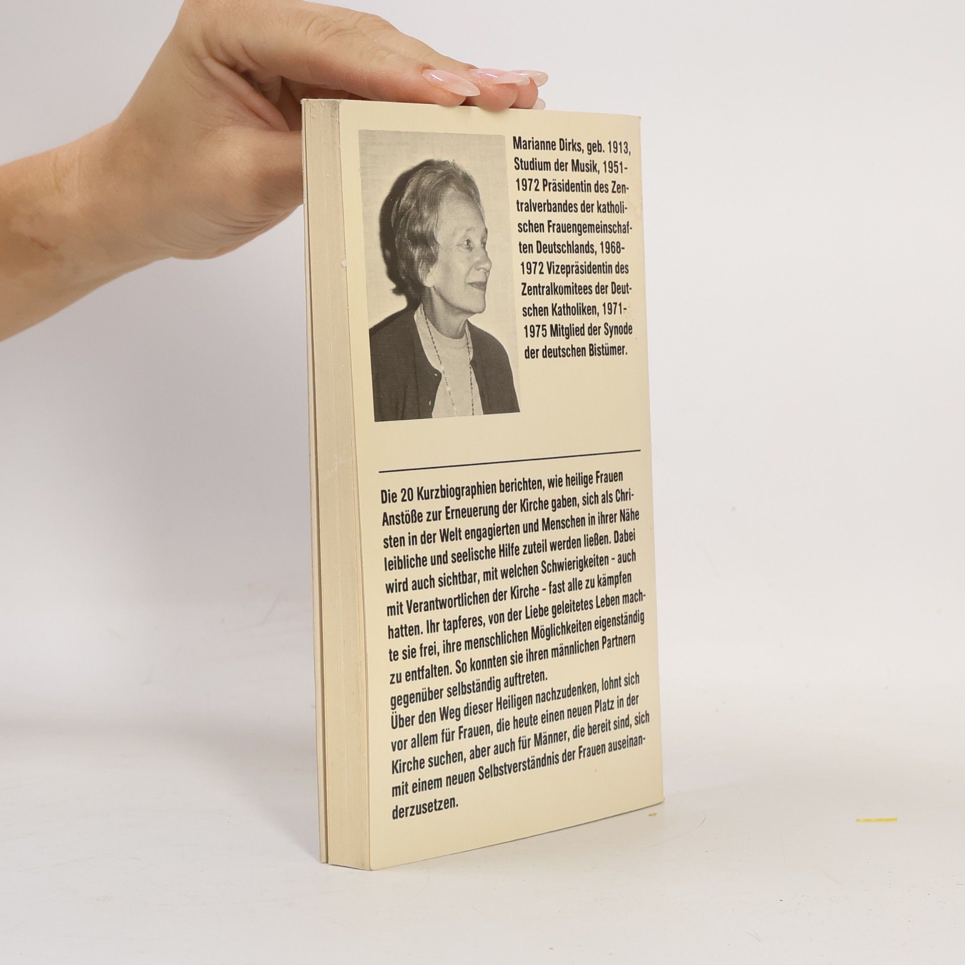 Marianne Dirks Sie prägten das Antlitz der Kirche