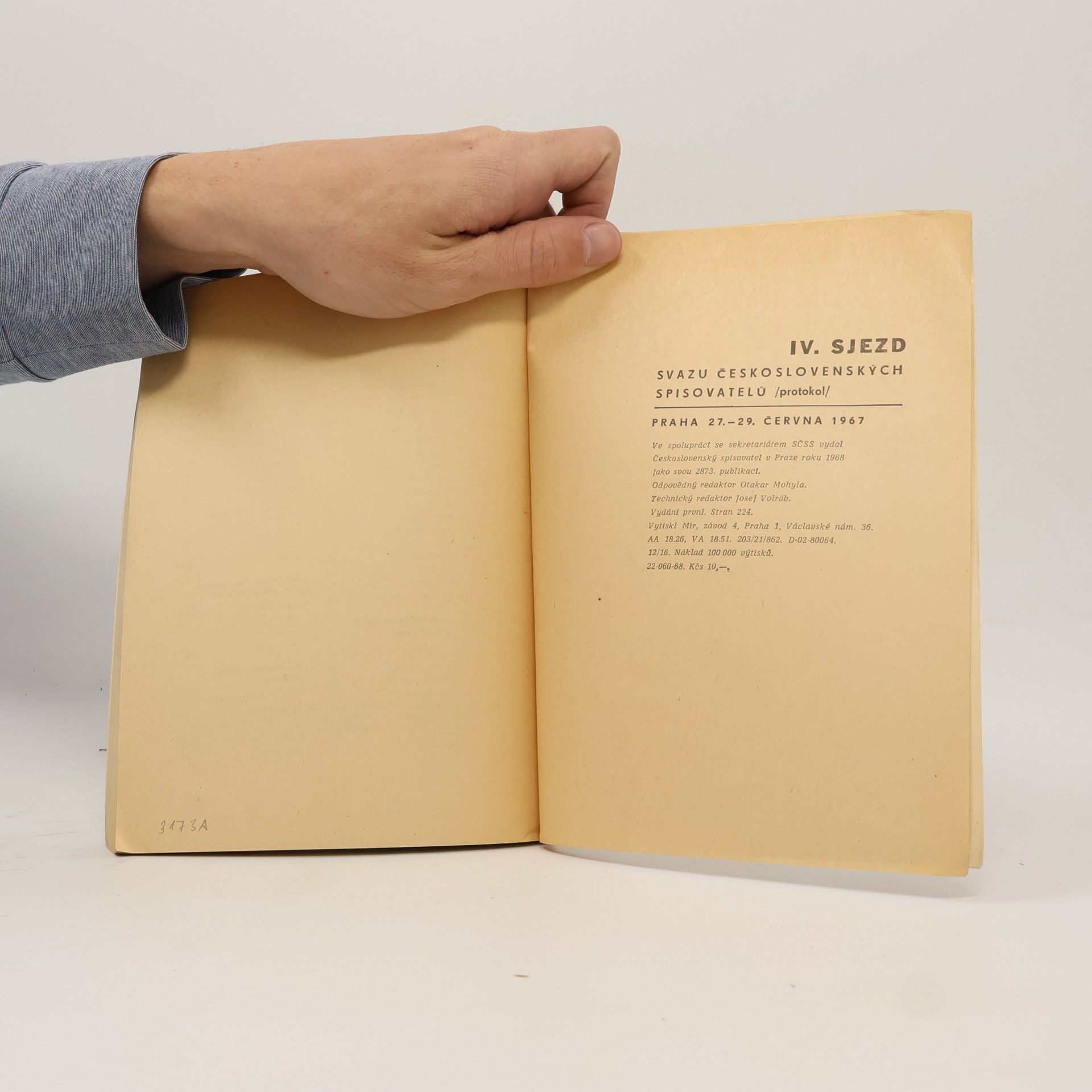 Autorenkollektiv IV. sjezd Svazu československých spisovatelů. Praha 27. - 29. června 1967