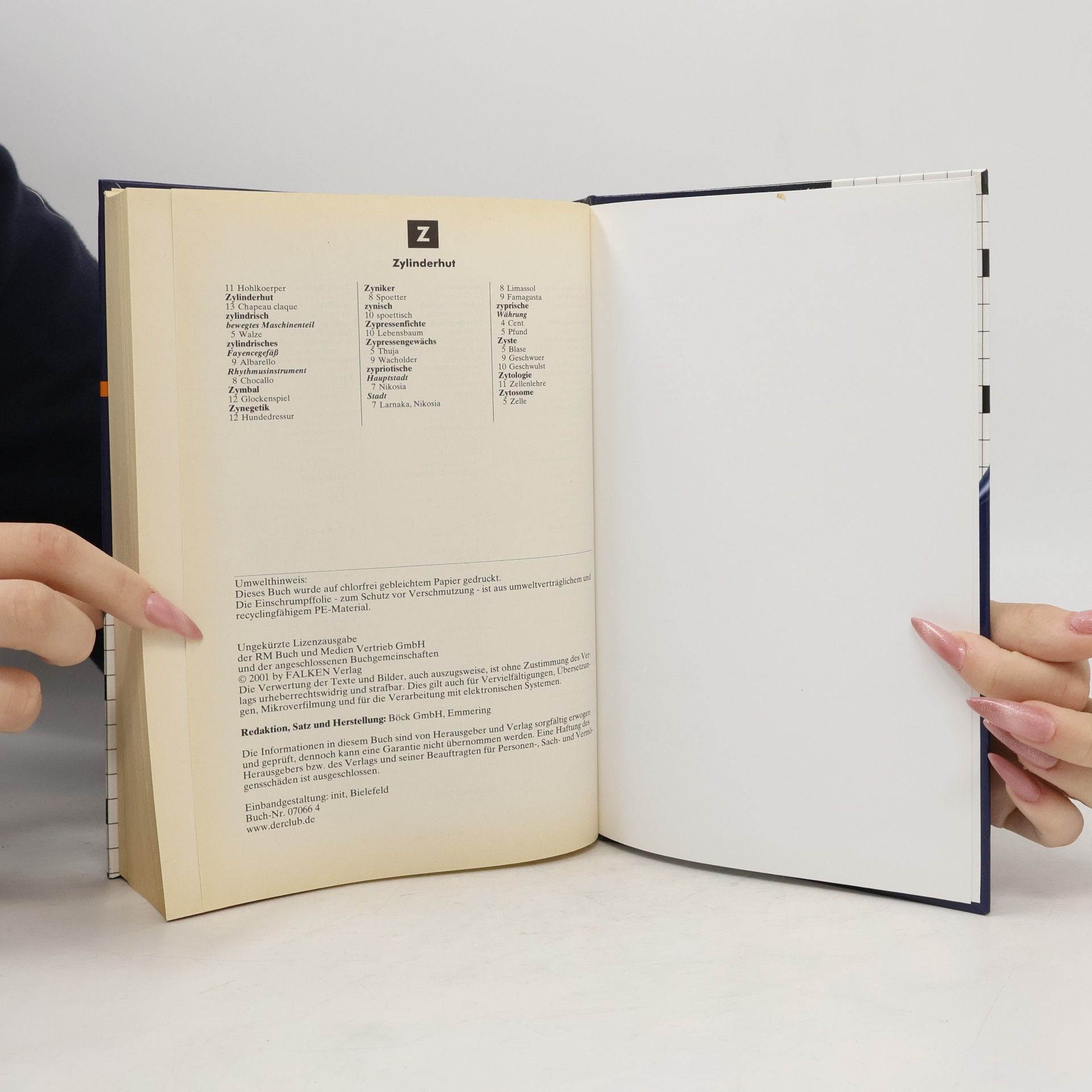Various authors Das Grosse Kreuzwort Rätsel Lexikon