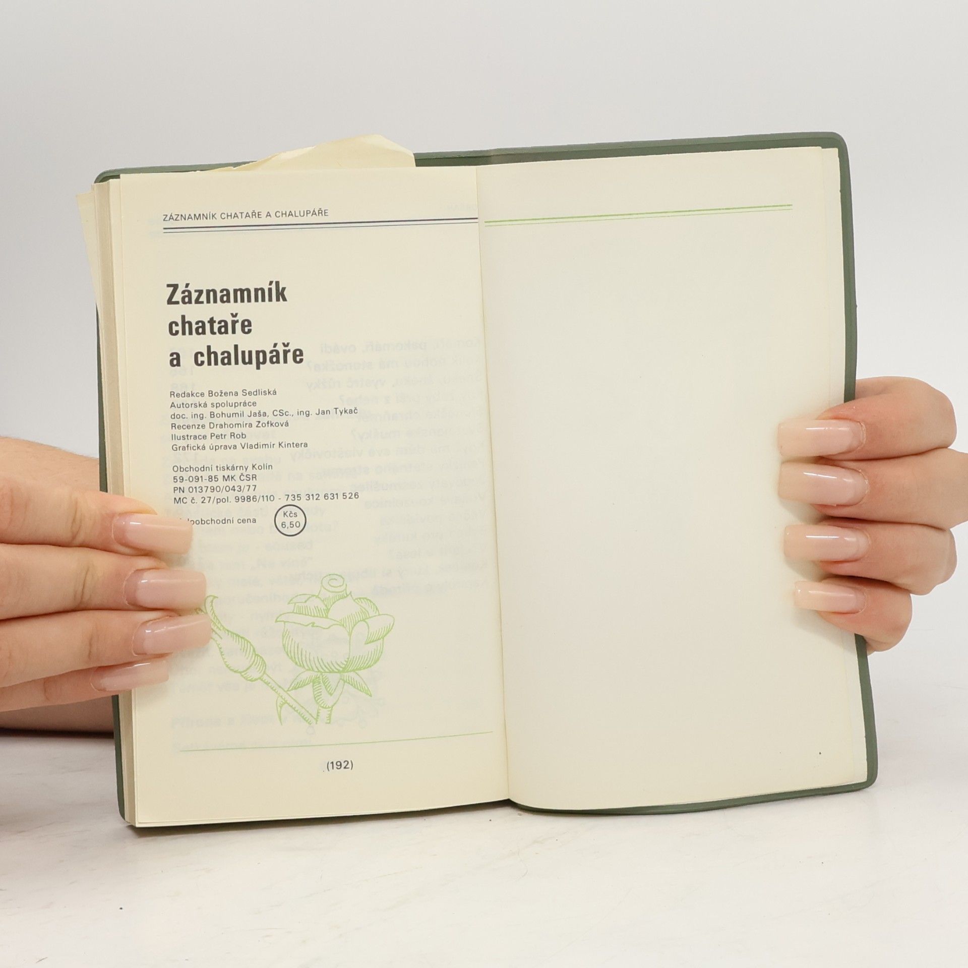 Collectif d'auteurs Záznamník chataře a chalupáře 6
