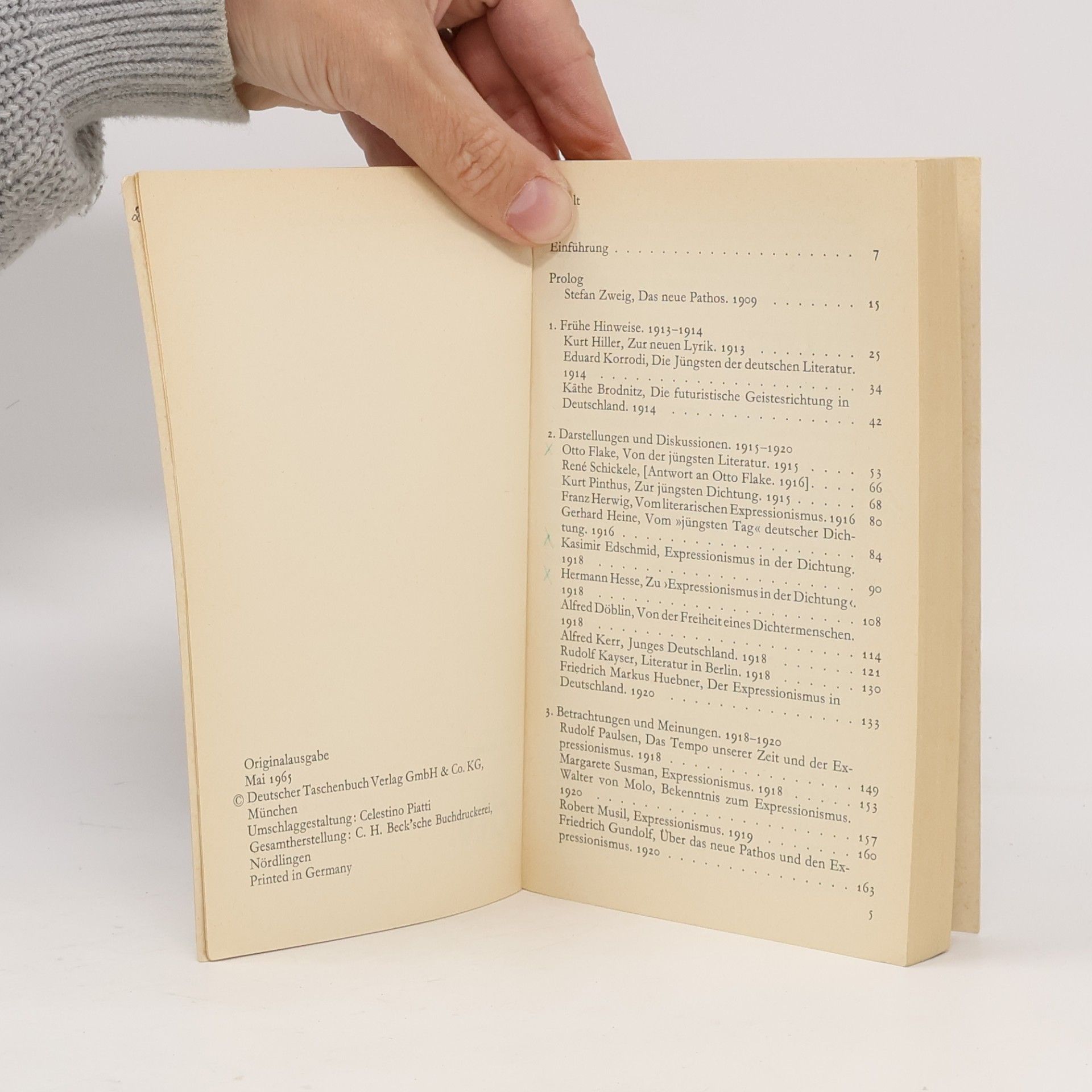 Paul Raabe Expressionismus. Der Kampf um eine literarische Bewegung