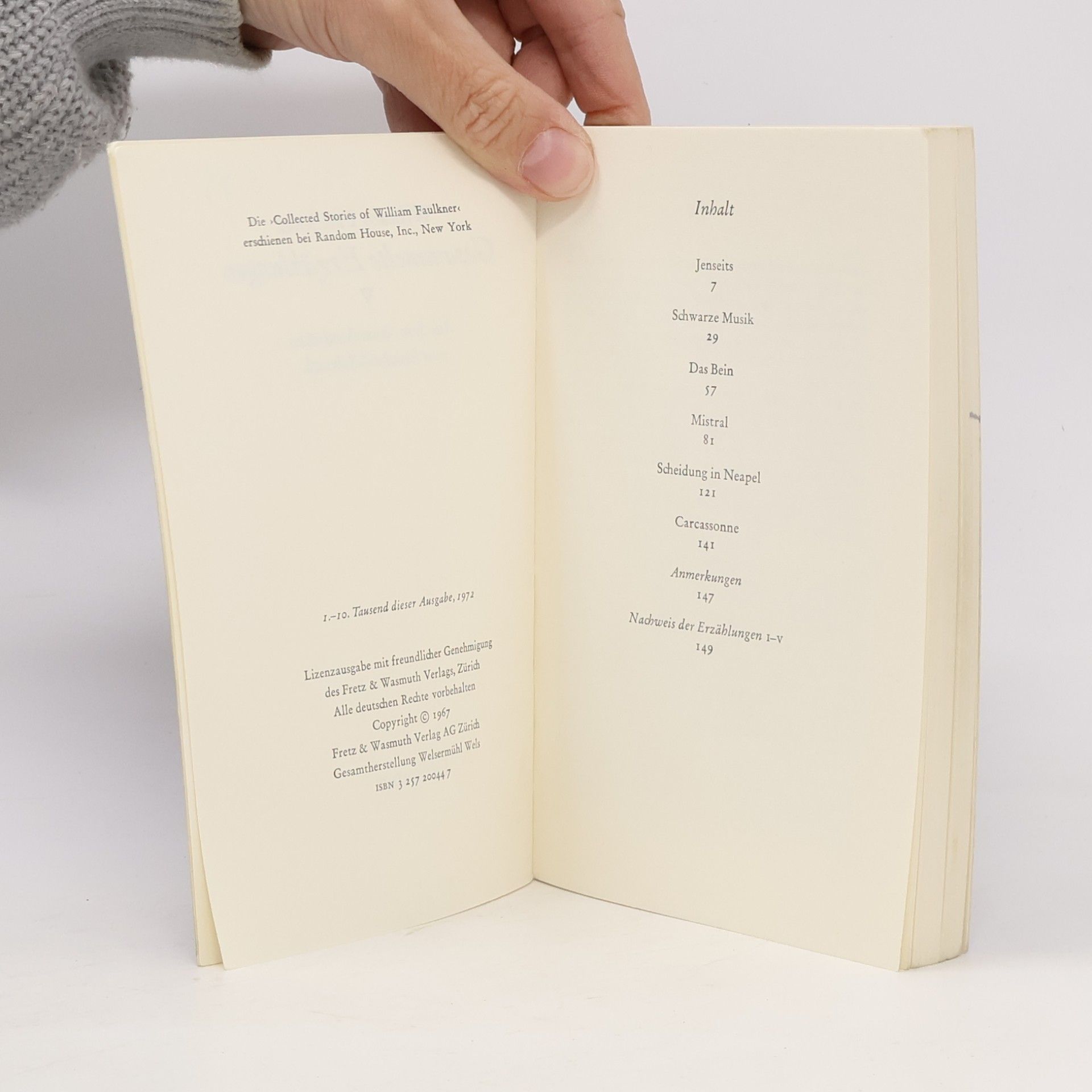 William Faulkner Gesammelte Erzählungen V