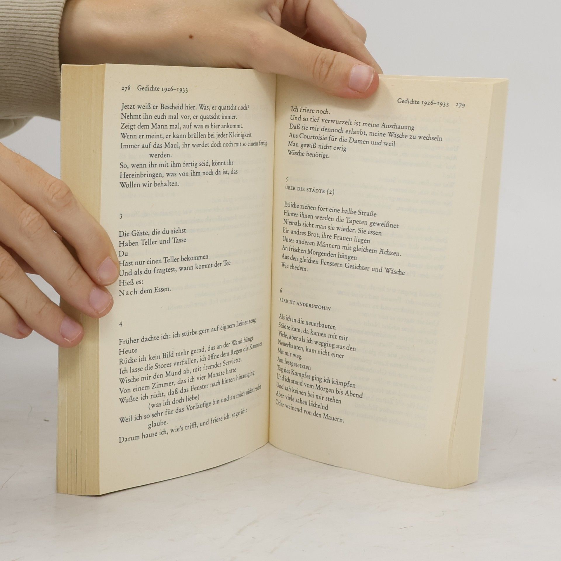 Bertolt Brecht Gesammelte Werke 8. Gedichte 1