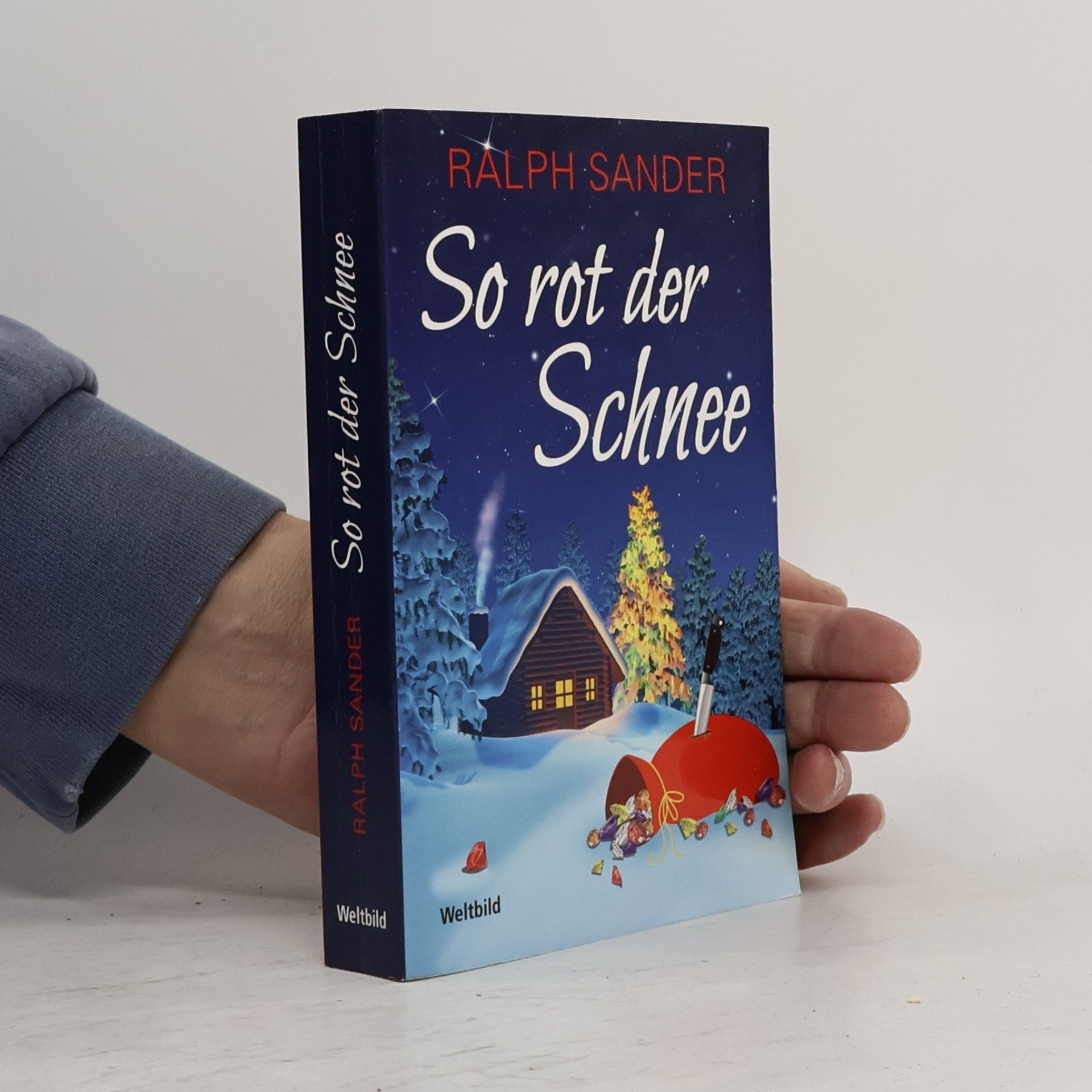 So rot der Schnee