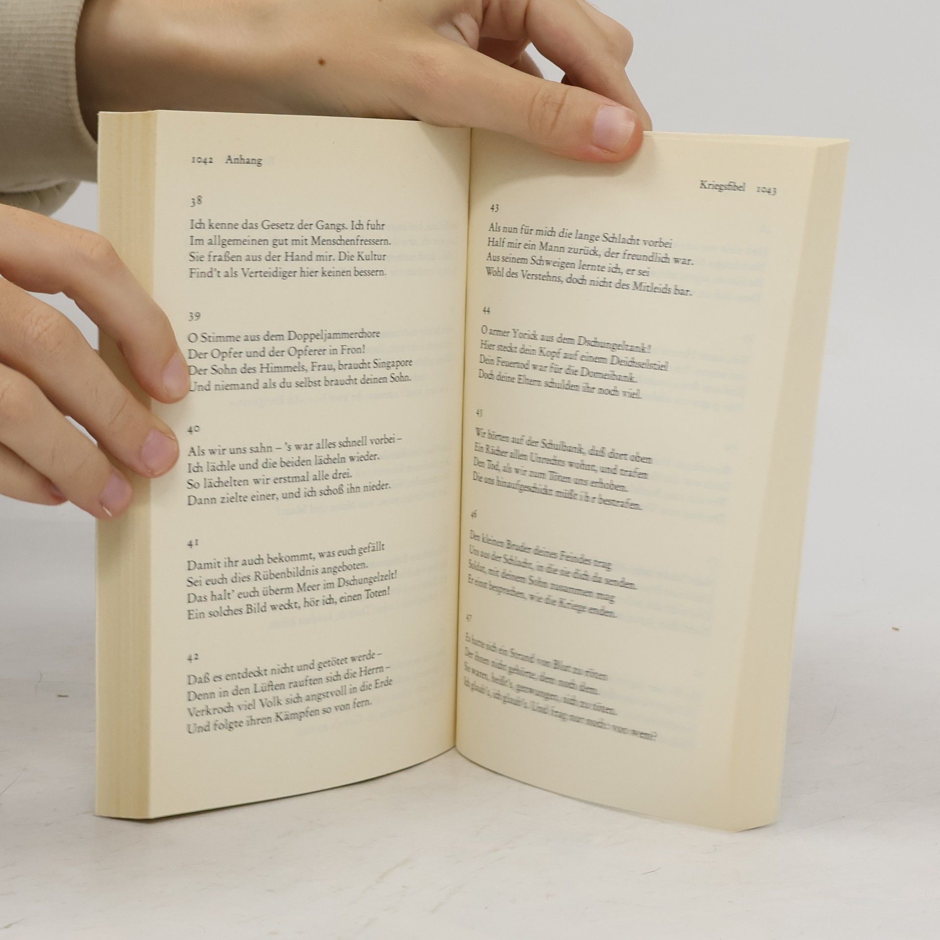 Bertolt Brecht Gesammelte Werke 10. Gedichte 3
