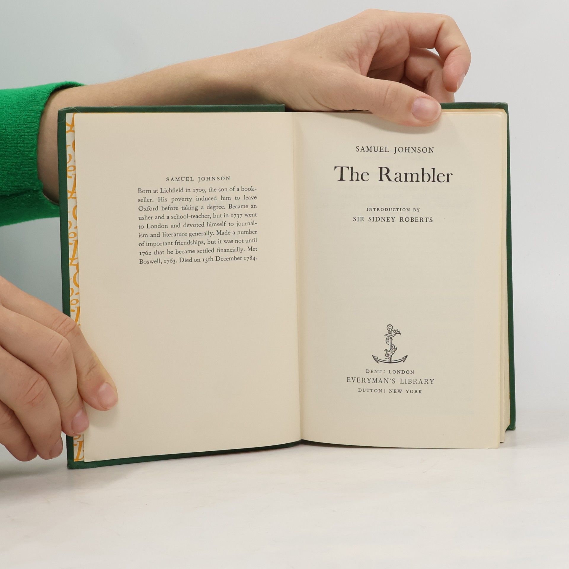 Samuel Johnson The Rambler